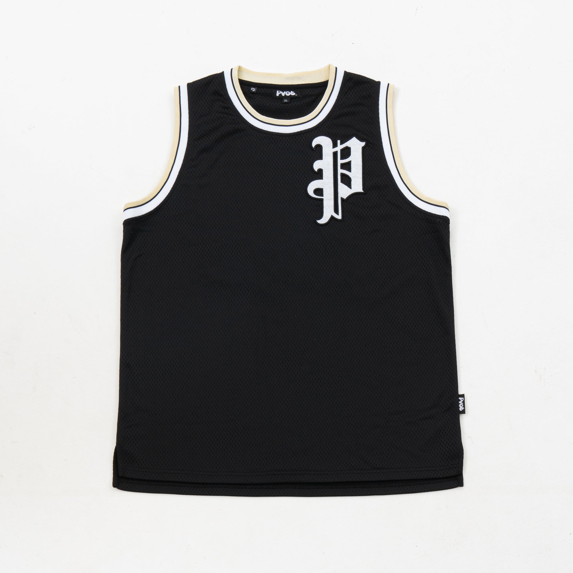 "Privé" Mesh Tank (Black)