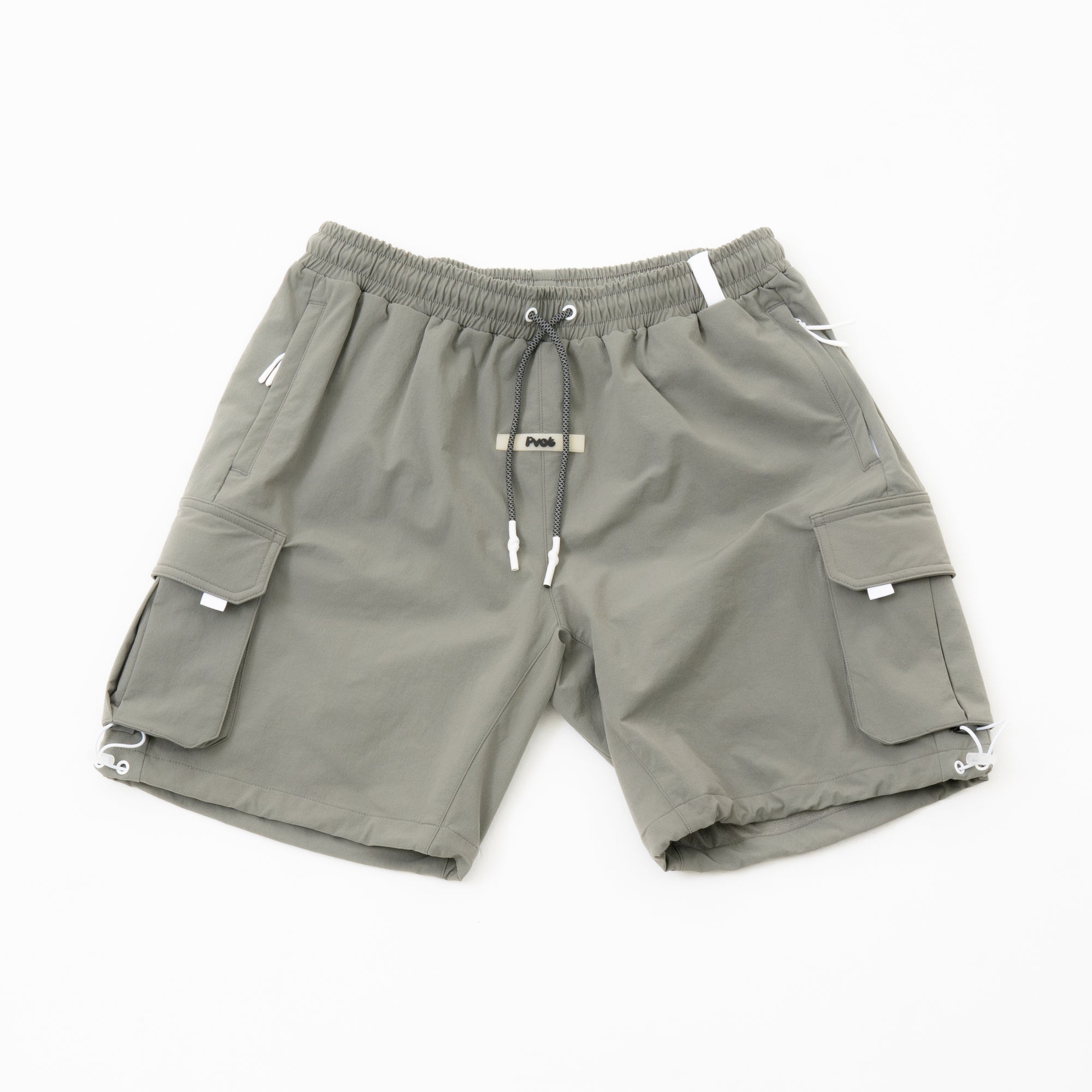 Pvot "Solitude" Cargo Shorts (Khaki)