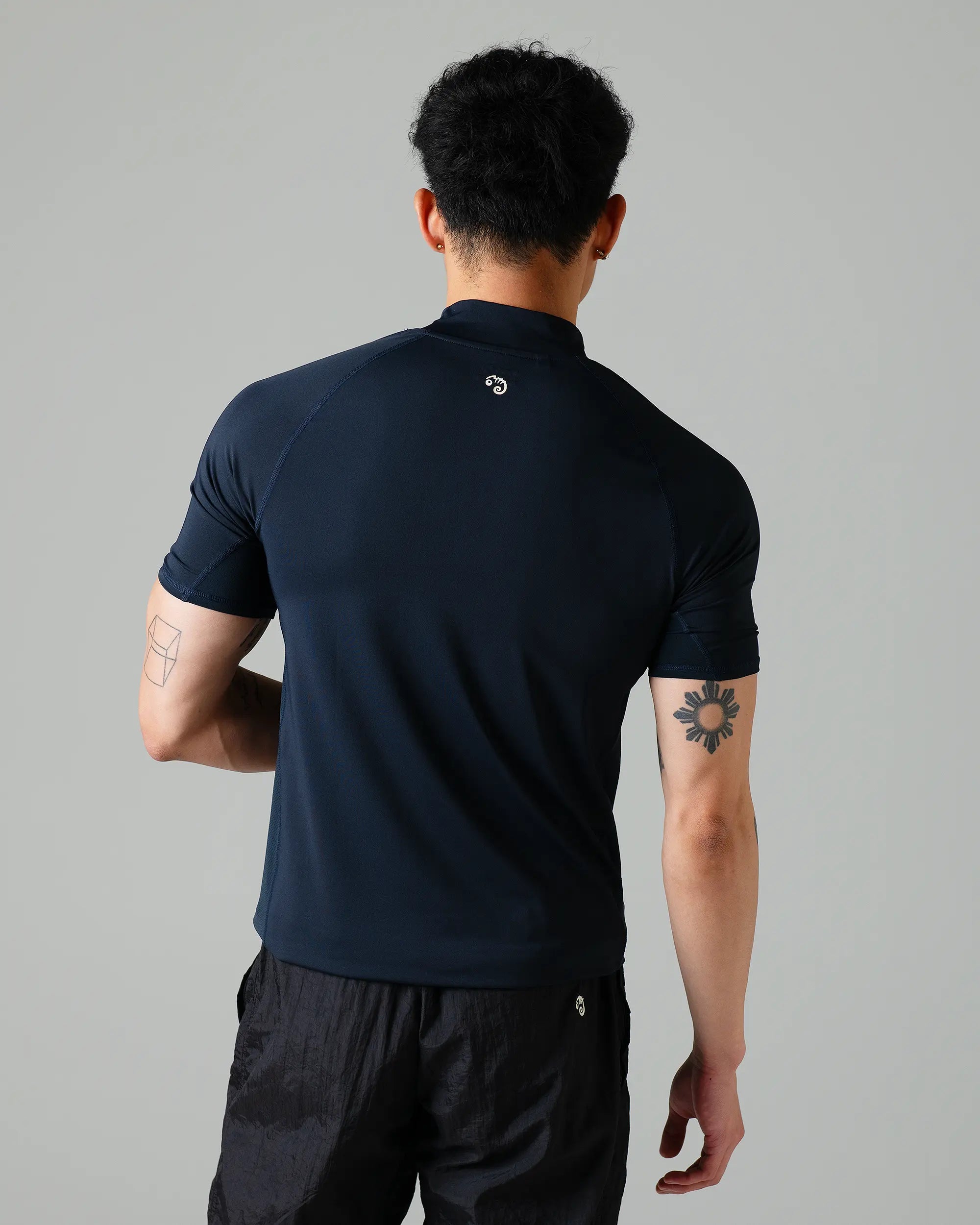 Pvot Compression T-Shirts (Dark Navy)