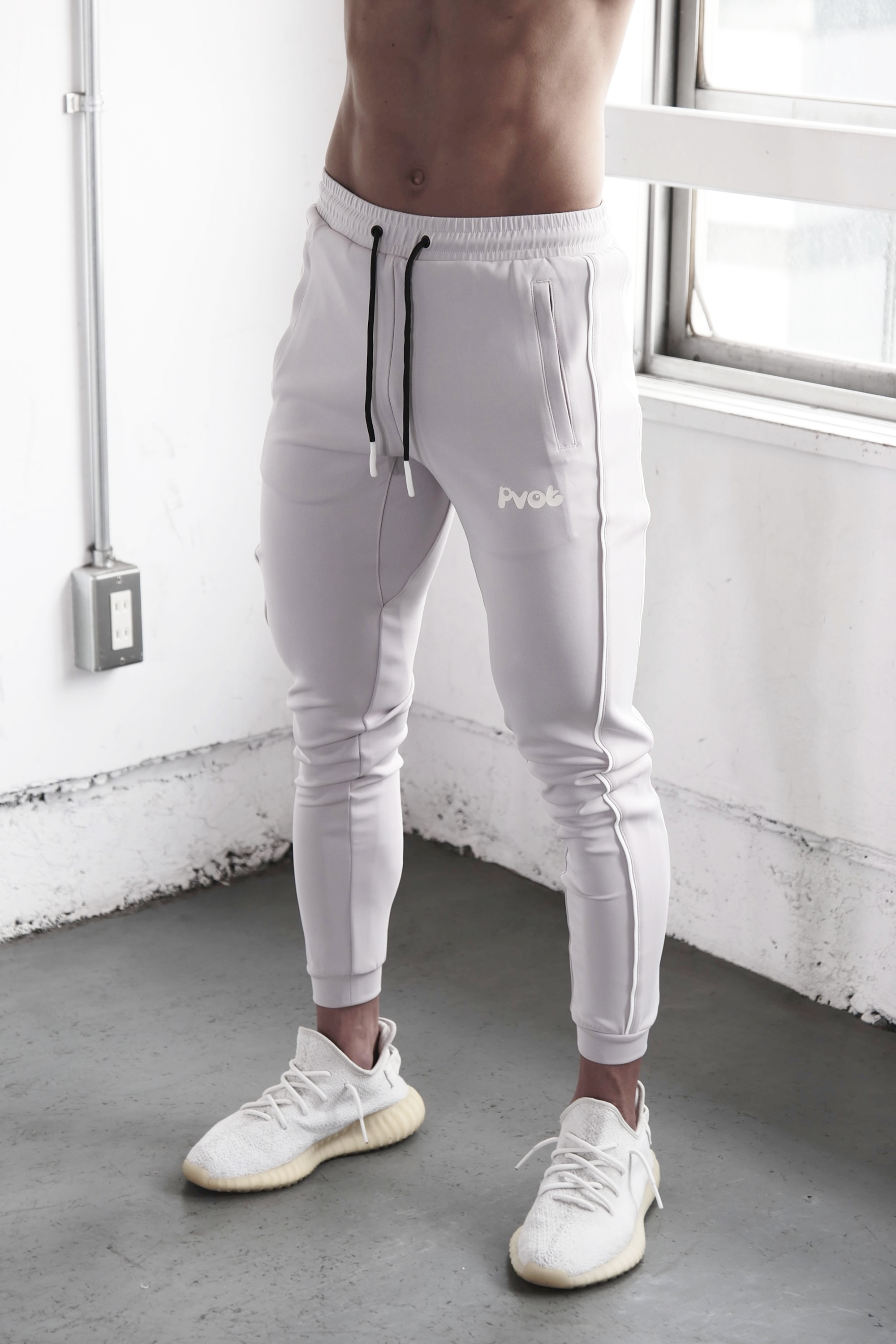 Pvot Side Line Jogger Pants (Gray)