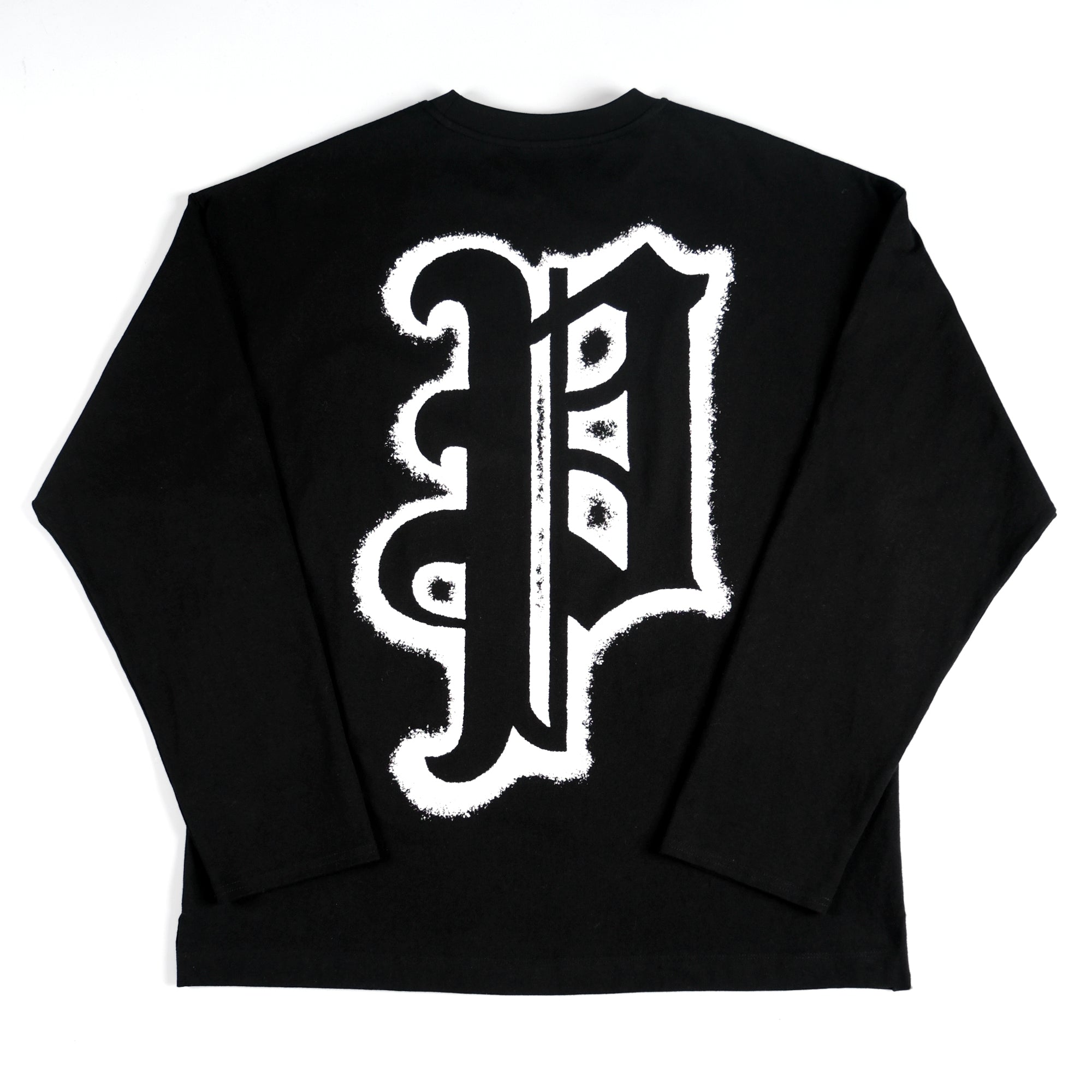 Privé Big Logo Long Sleeve T-Shirts (Black)