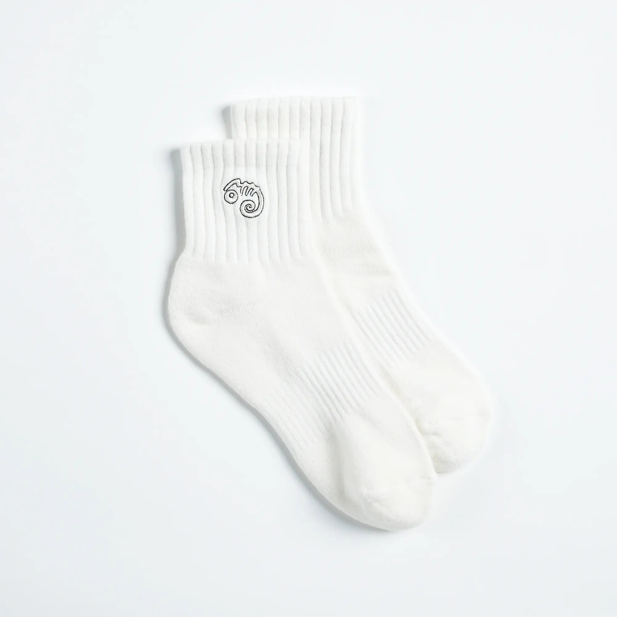 Pvot Symbol Short Socks (Ivory)