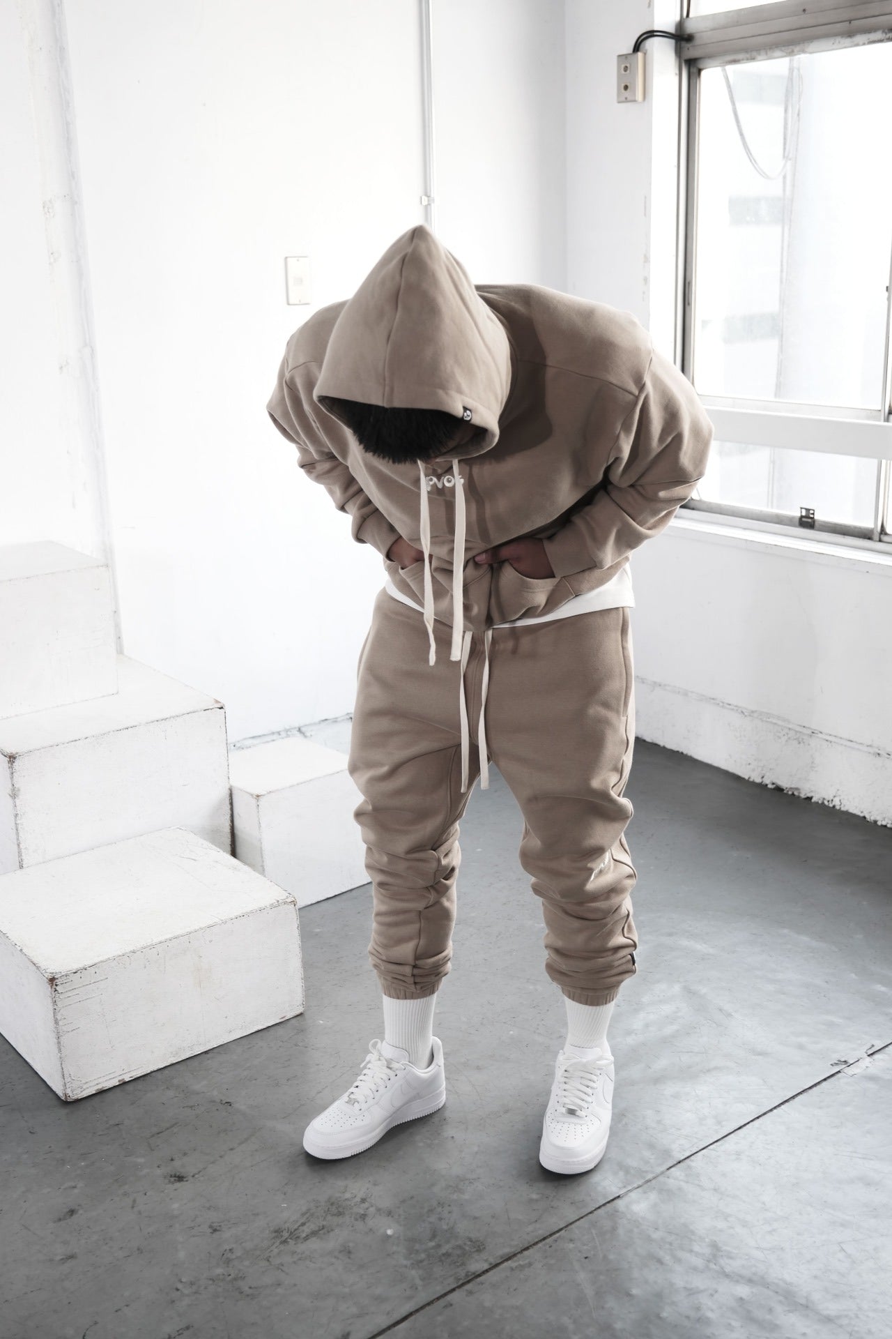 Pvot Athleisure Hoodie (Beige)