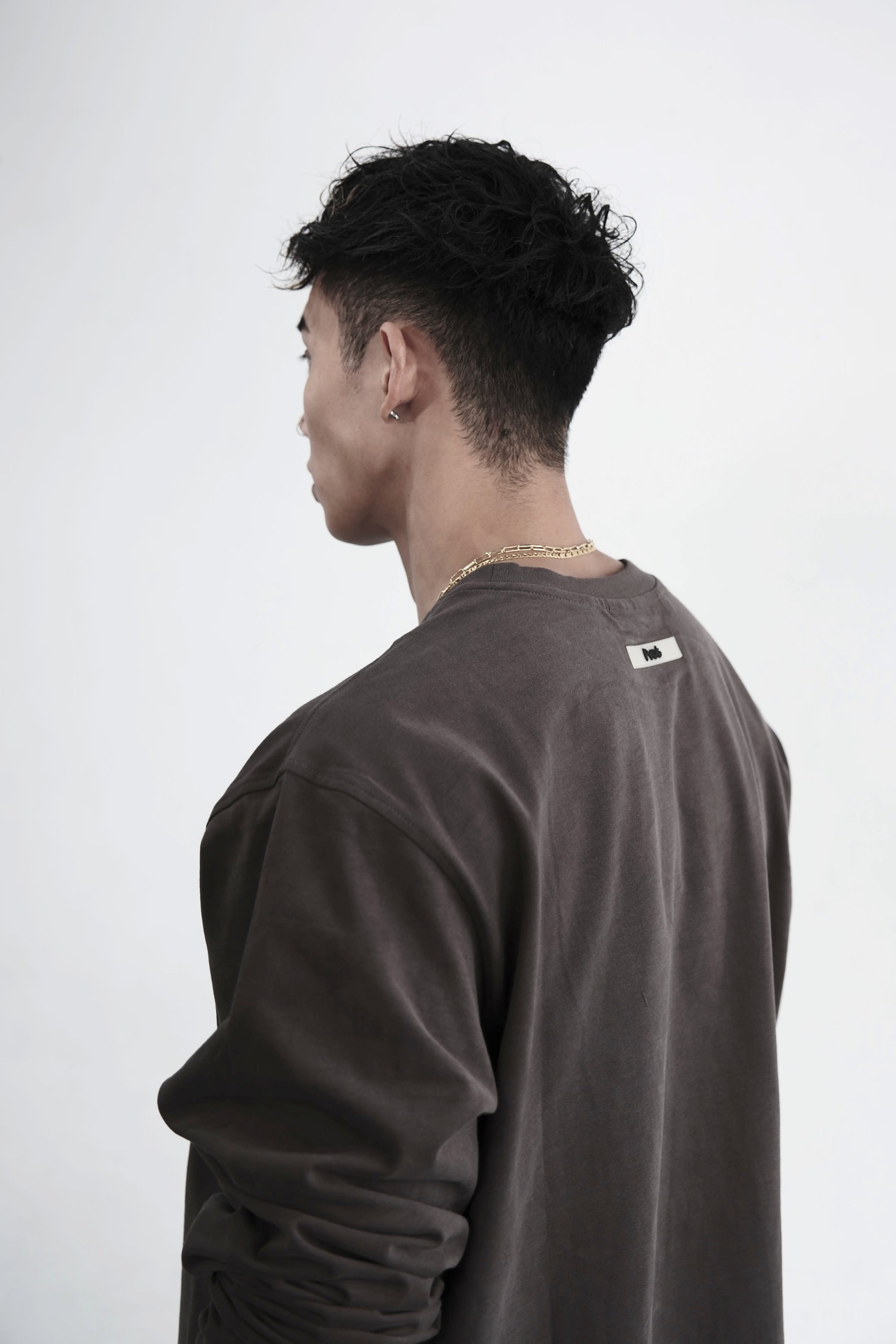 Pvot OverSized Long Sleeve T-shirts (Dark Olive)