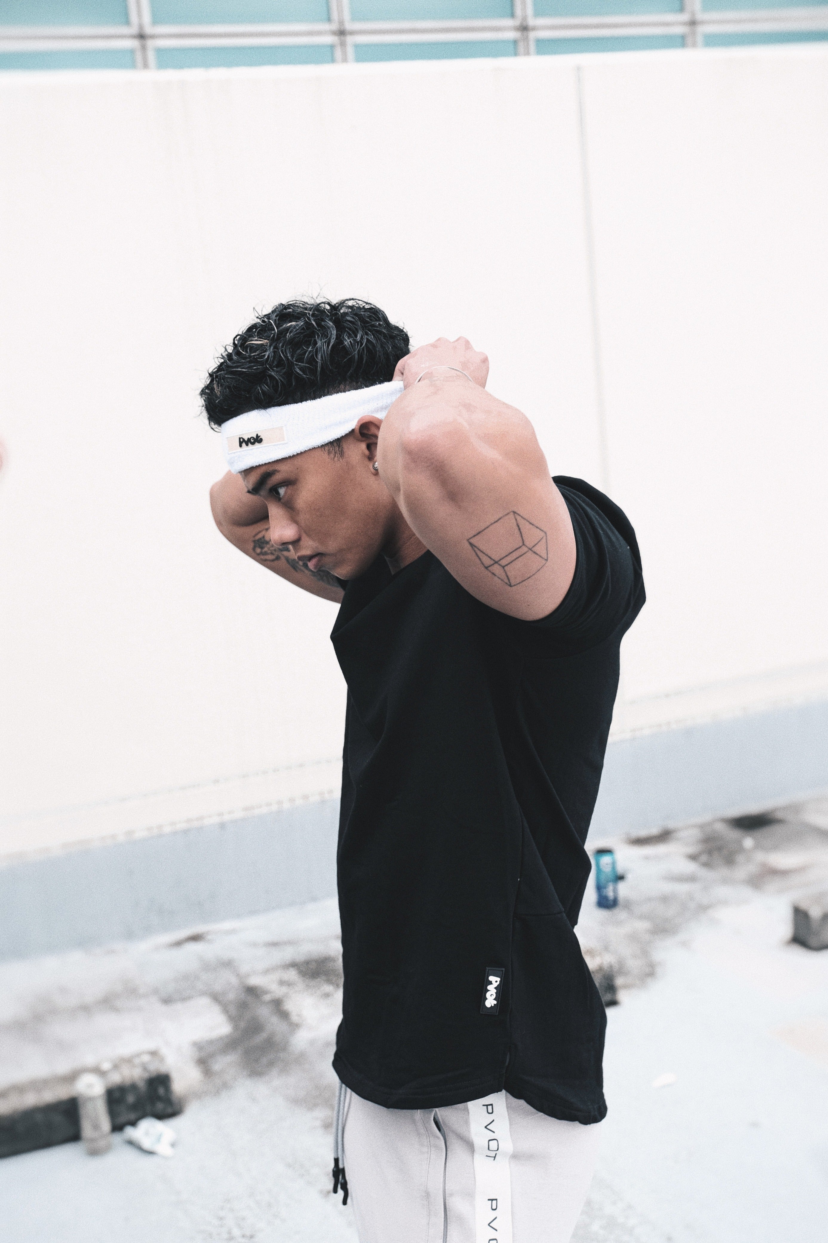 Pvot Head Band Ver.2 (White)