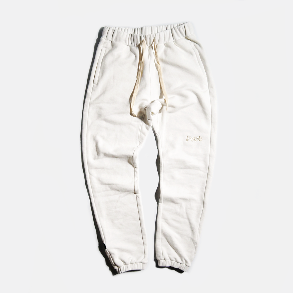 Pvot Premium Sweat Pants (White)
