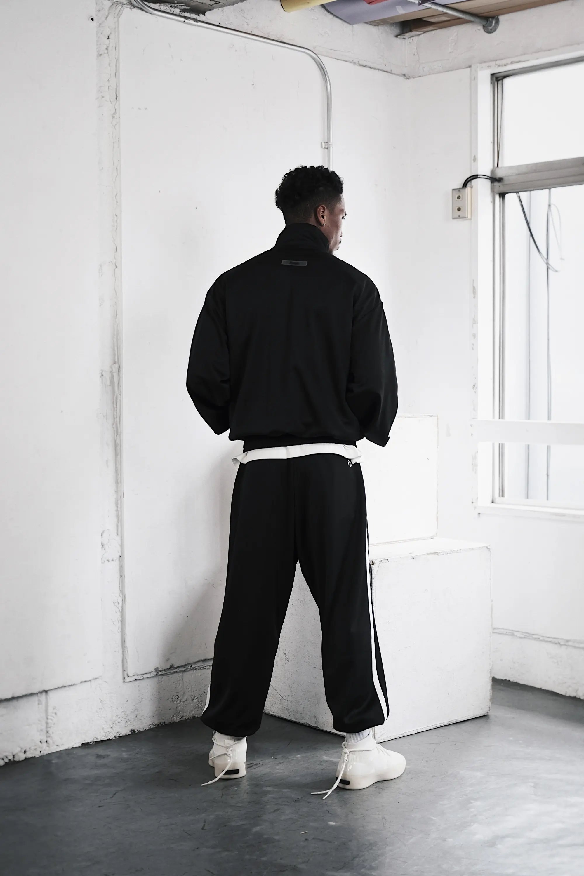 Pvot "02" Jersey Track Jacket (Black)