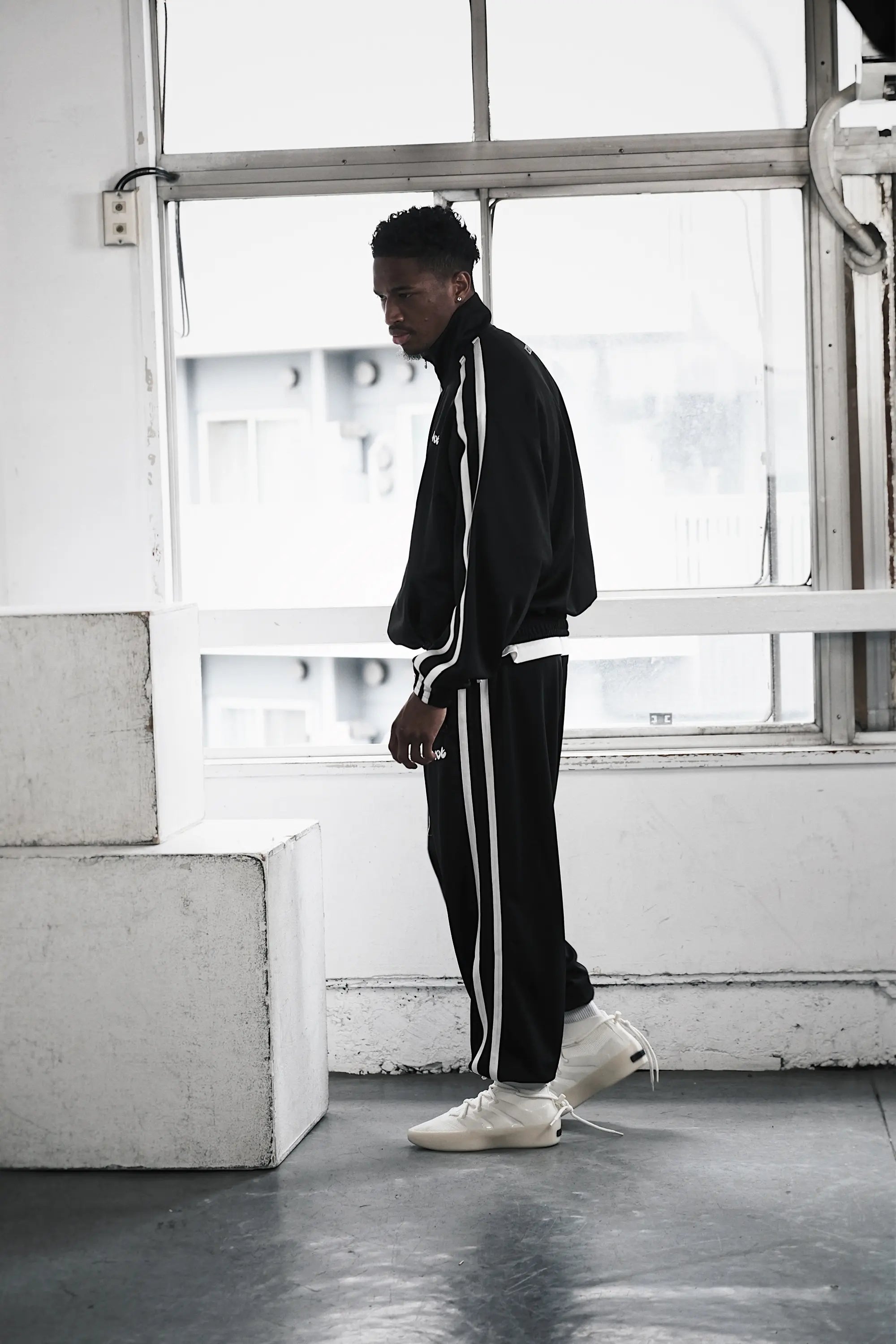Pvot "02" Jersey Track Jacket (Black)