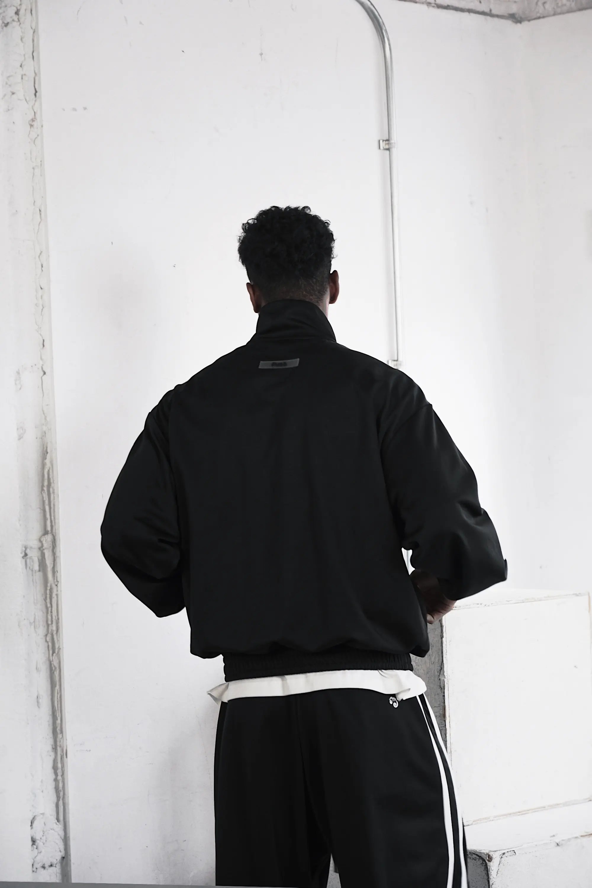 Pvot "02" Jersey Track Jacket (Black)