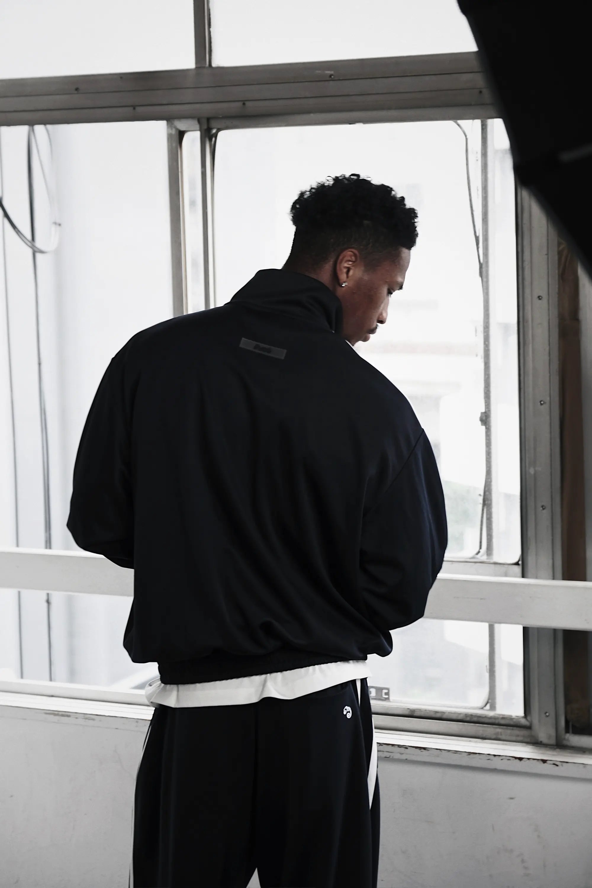 Pvot "02" Jersey Track Jacket (Dark Navy)
