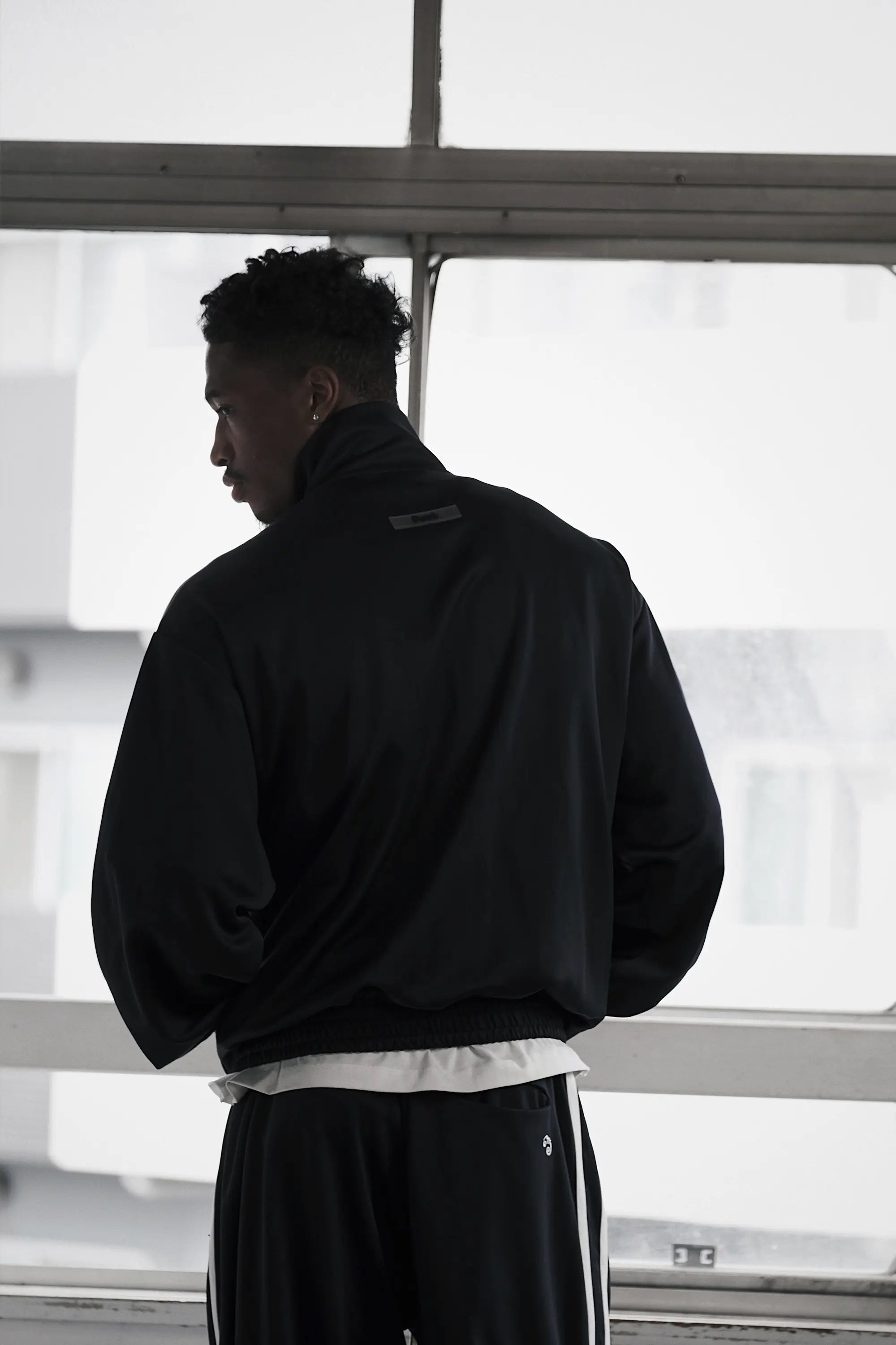 Pvot "02" Jersey Track Jacket (Dark Navy)