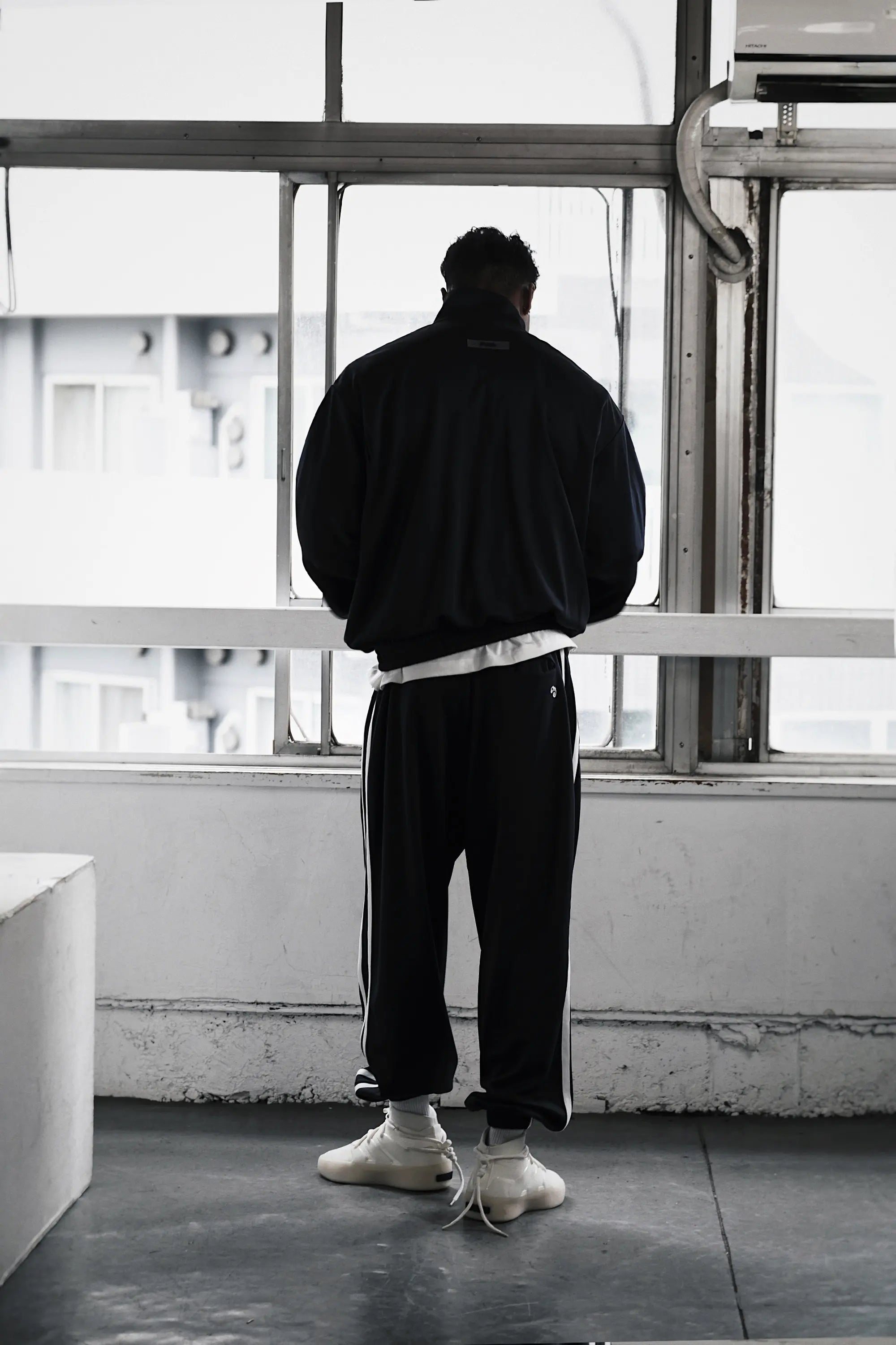 Pvot "02" Jersey Track Jacket (Dark Navy)