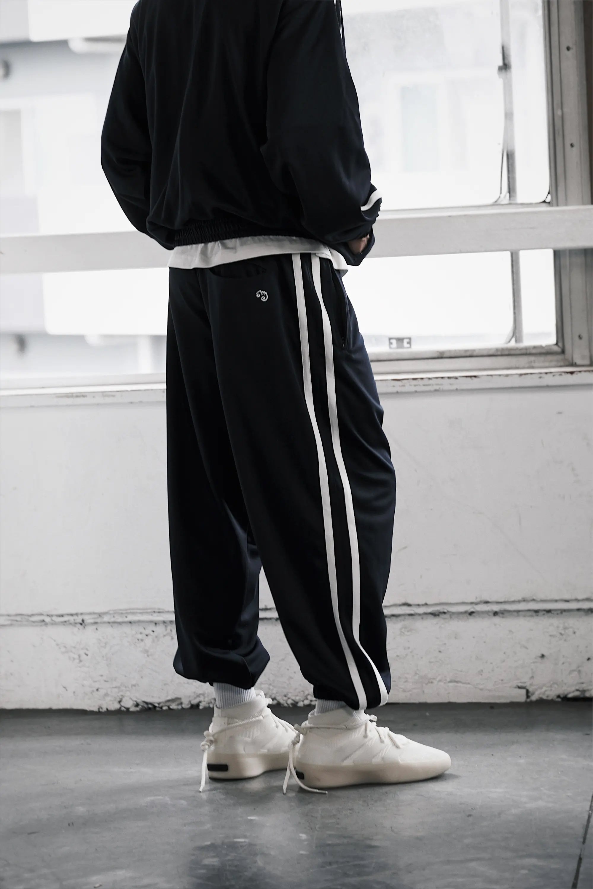 Pvot "02" Jersey Track Jogger Pants (Dark Navy)