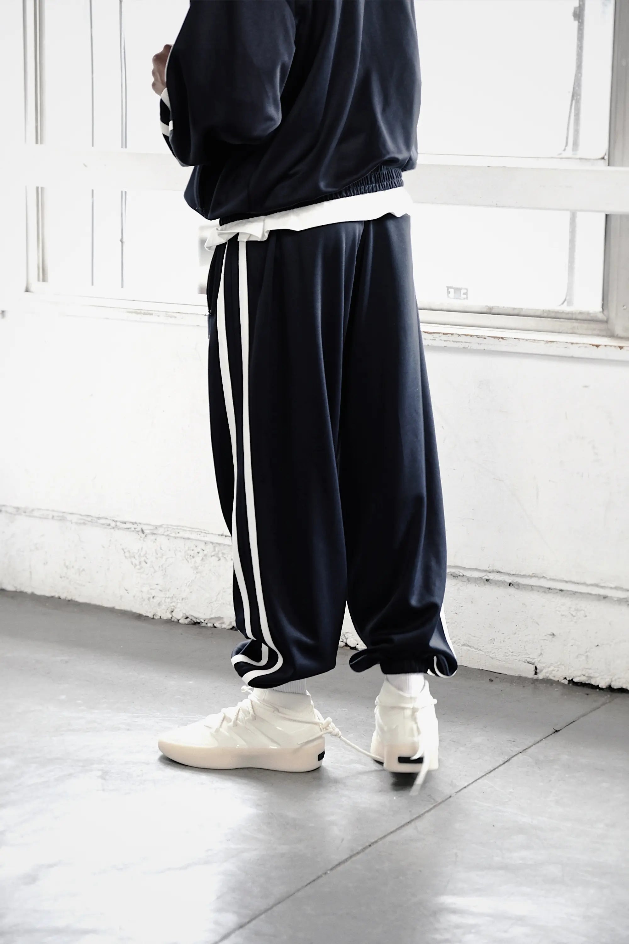 Pvot "02" Jersey Track Jogger Pants (Dark Navy)