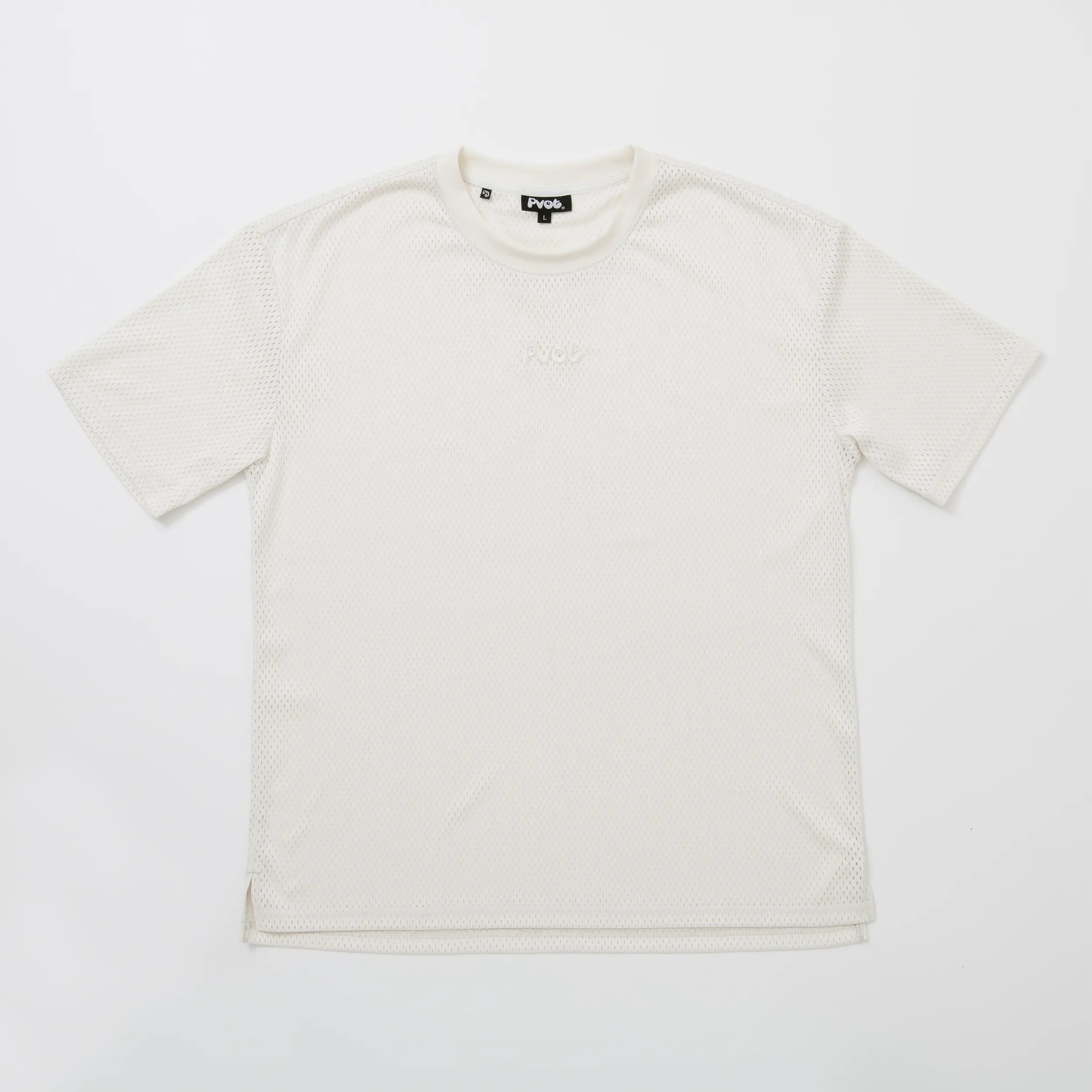 Pvot Core Mesh T-Shirts (Cream)
