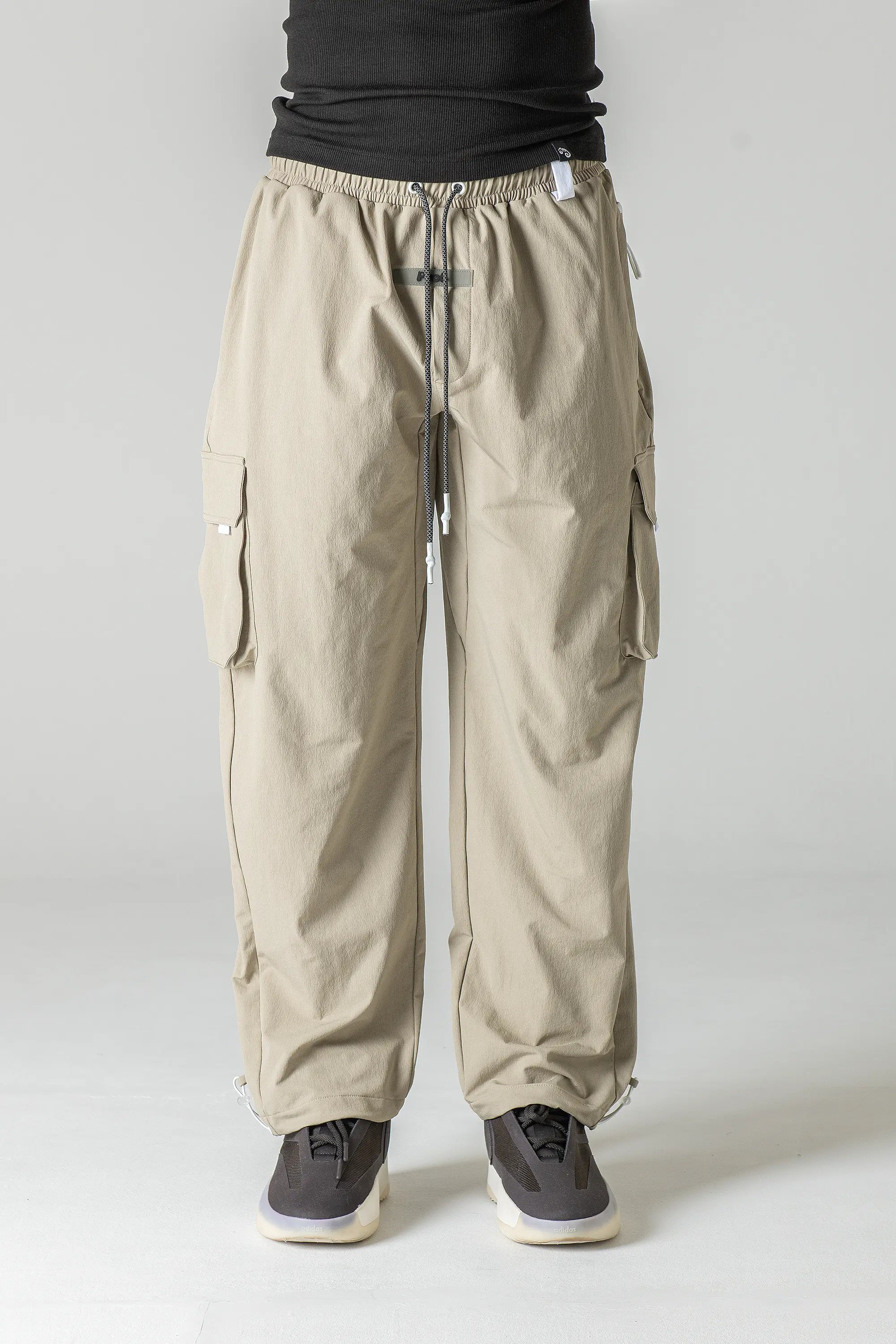 Pvot "Solitude" Stretch Cargo Pants Ver.2 (Stone Beige)