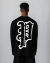 Privé Big Logo Long Sleeve T-Shirts (Black)