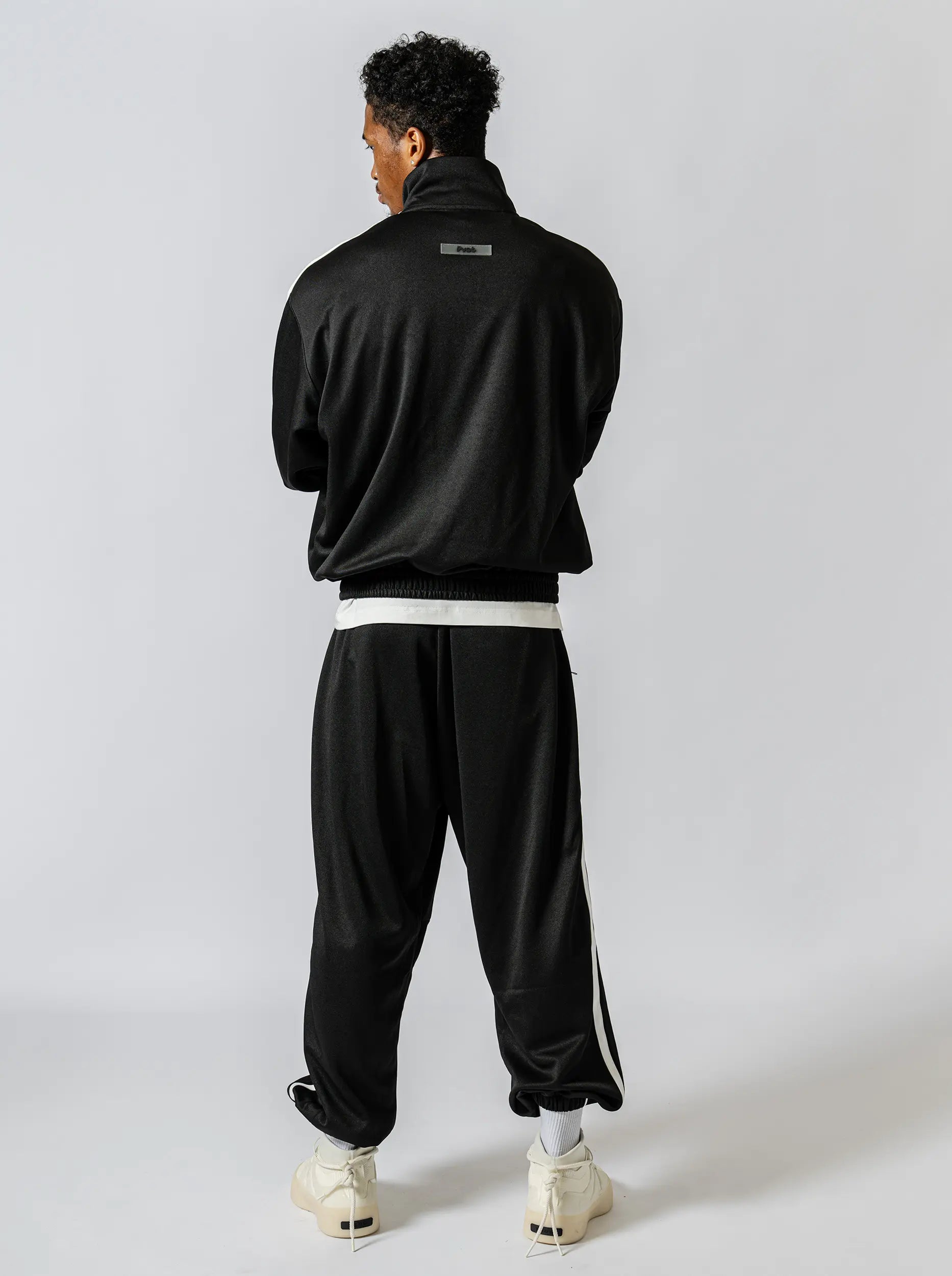 Pvot "02" Jersey Track Jacket (Black)