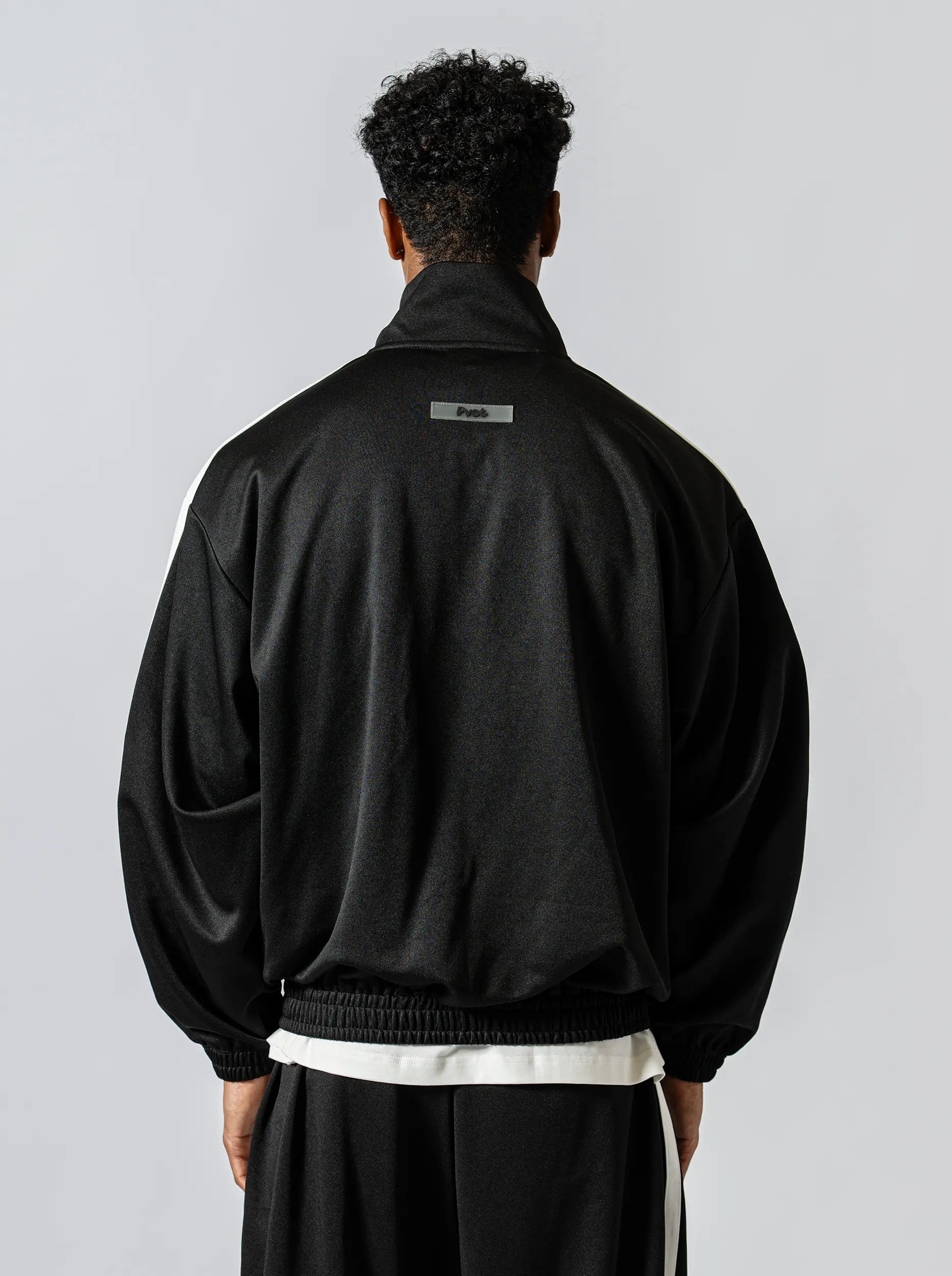 Pvot "02" Jersey Track Jacket (Black)