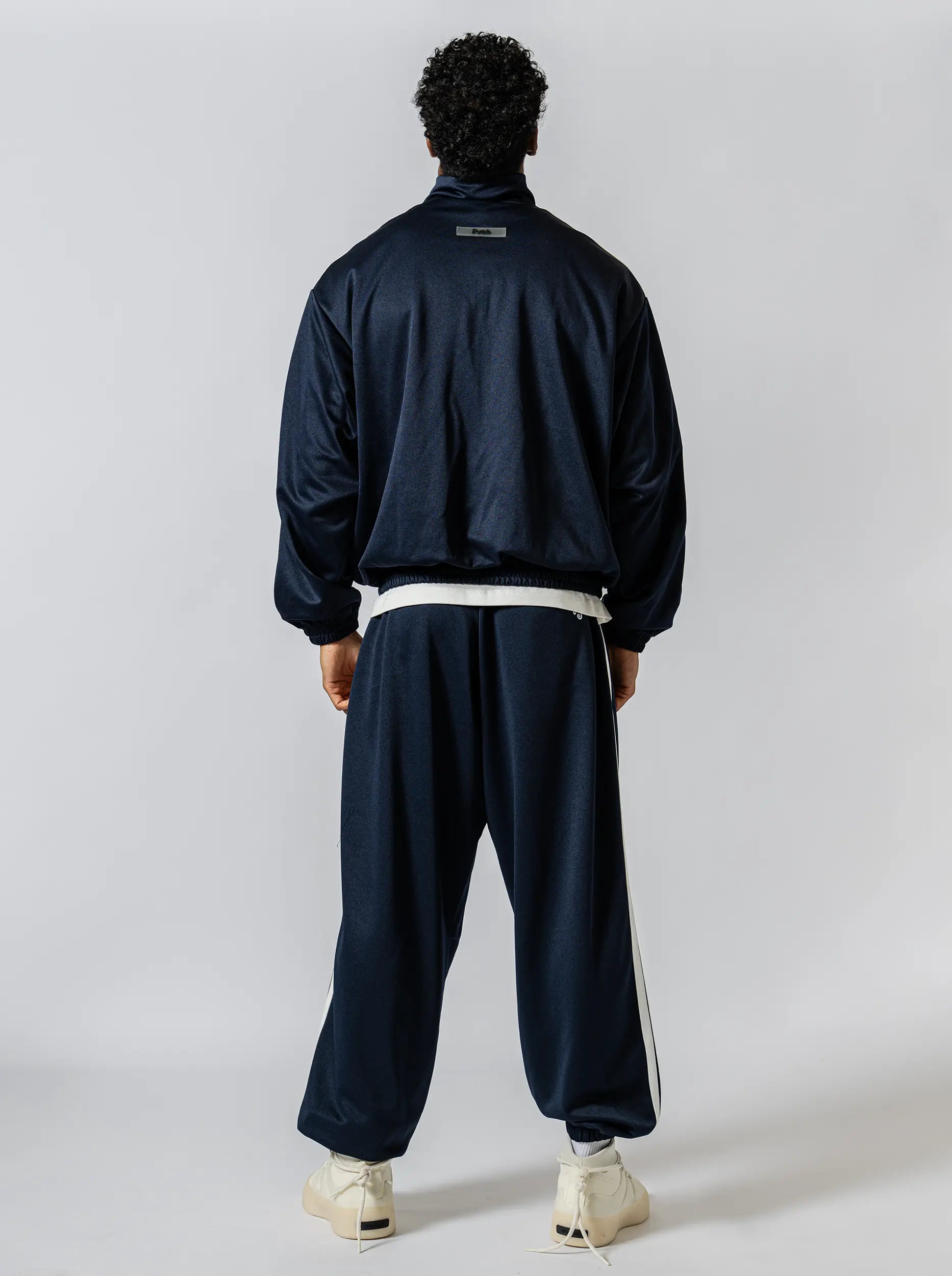 Pvot "02" Jersey Track Jacket (Dark Navy)