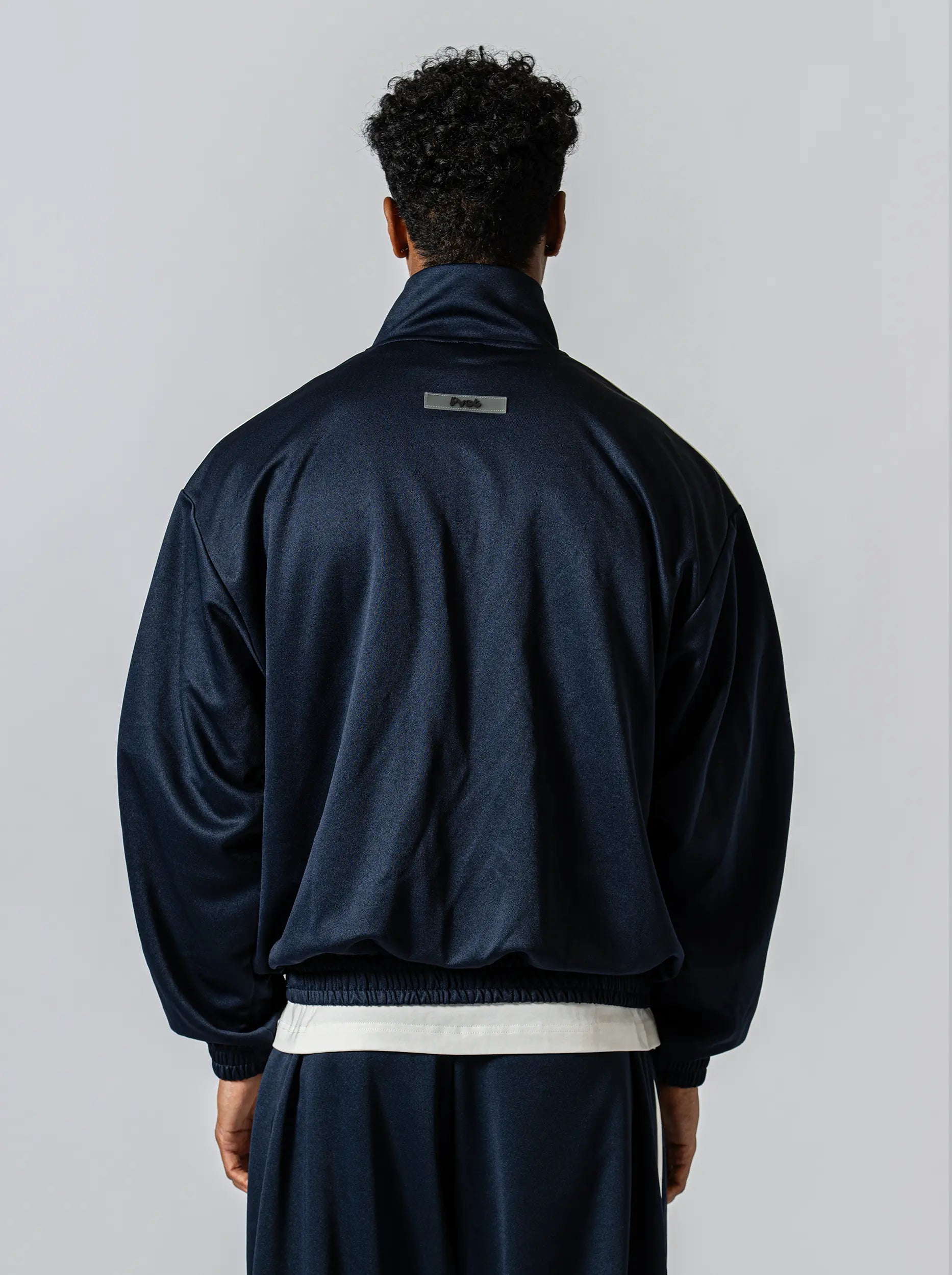 Pvot "02" Jersey Track Jacket (Dark Navy)