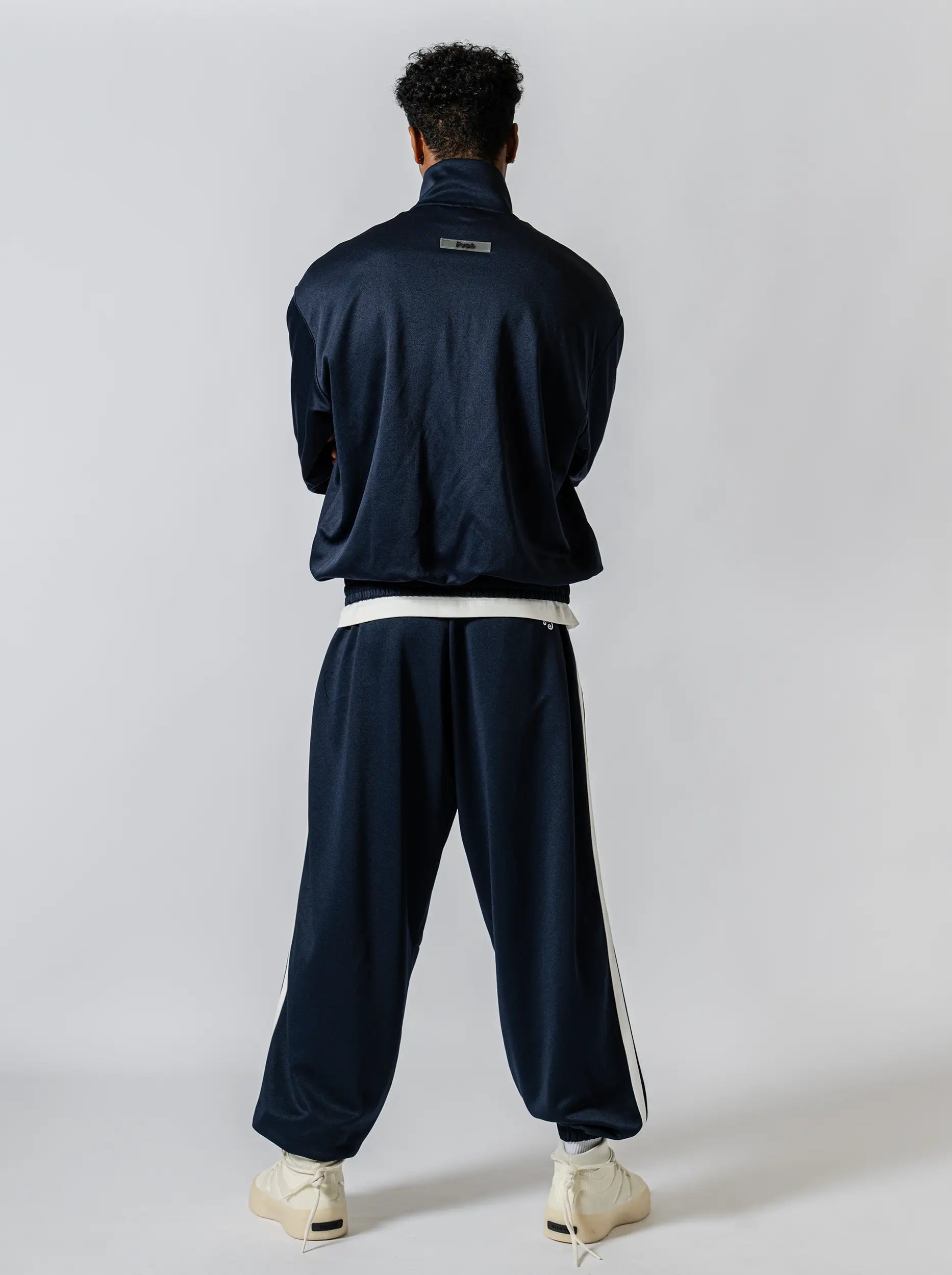 Pvot "02" Jersey Track Jacket (Dark Navy)