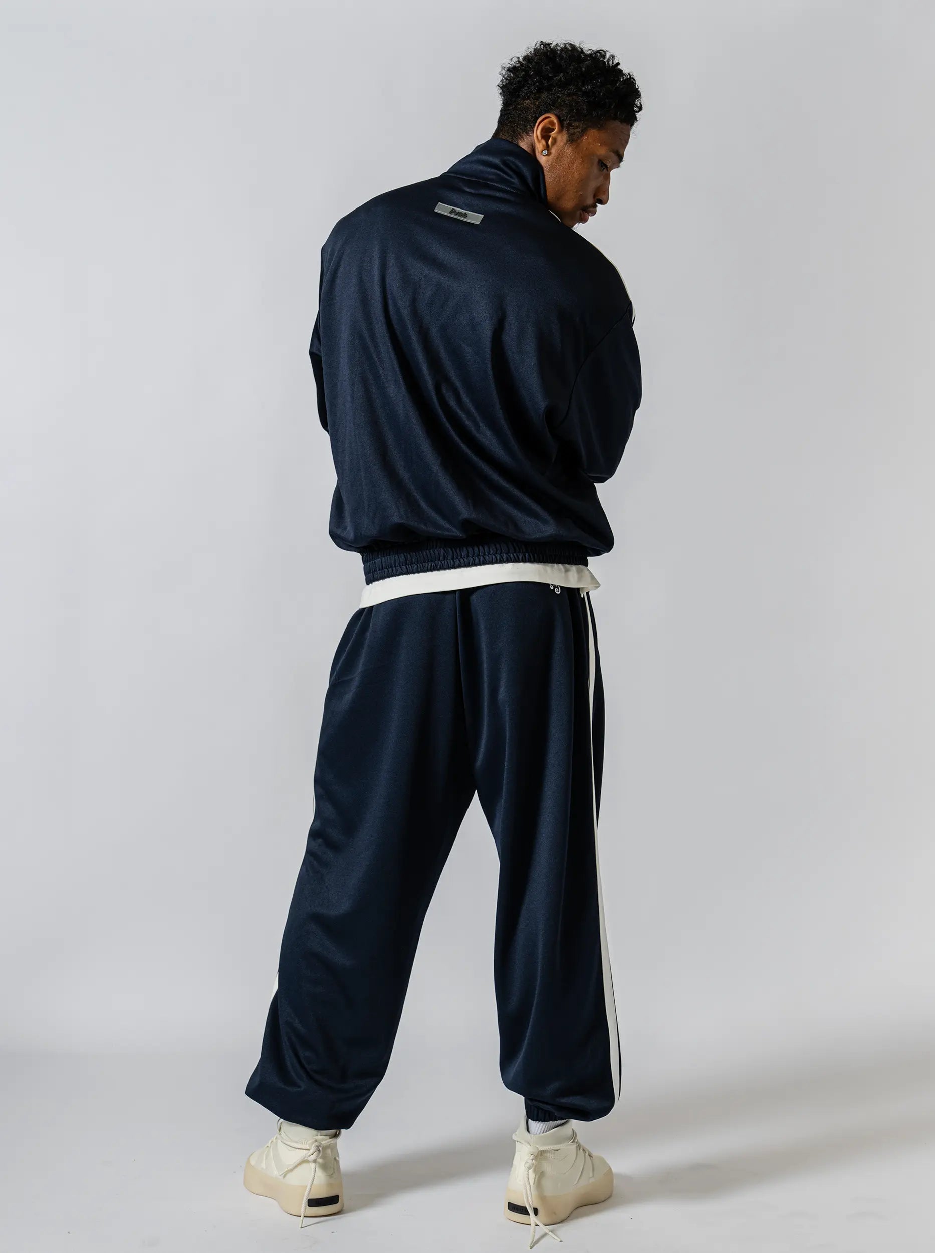 Pvot "02" Jersey Track Jacket (Dark Navy)