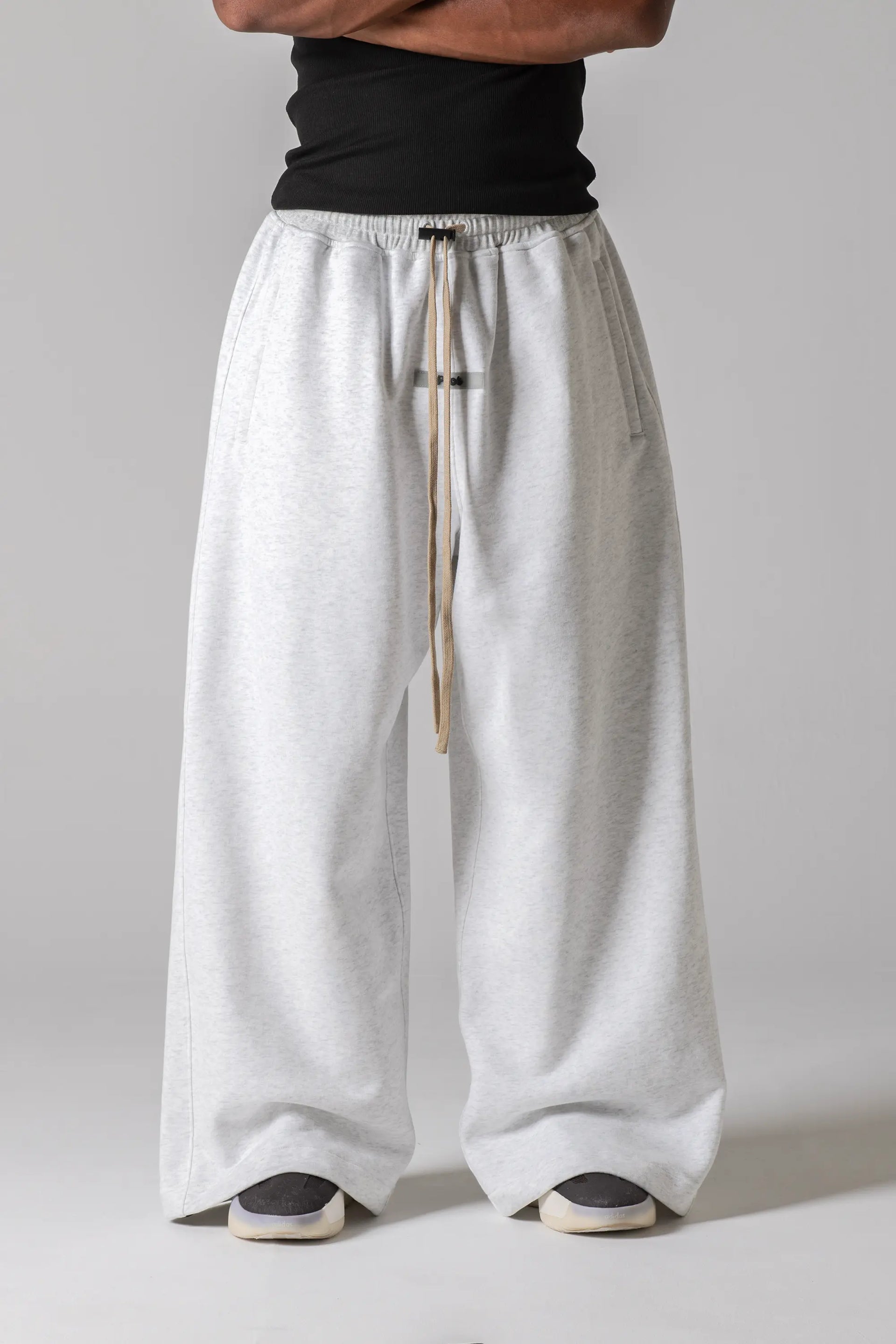 Pvot Athleisure Ex-Wide Sweat Pants (Marble White)