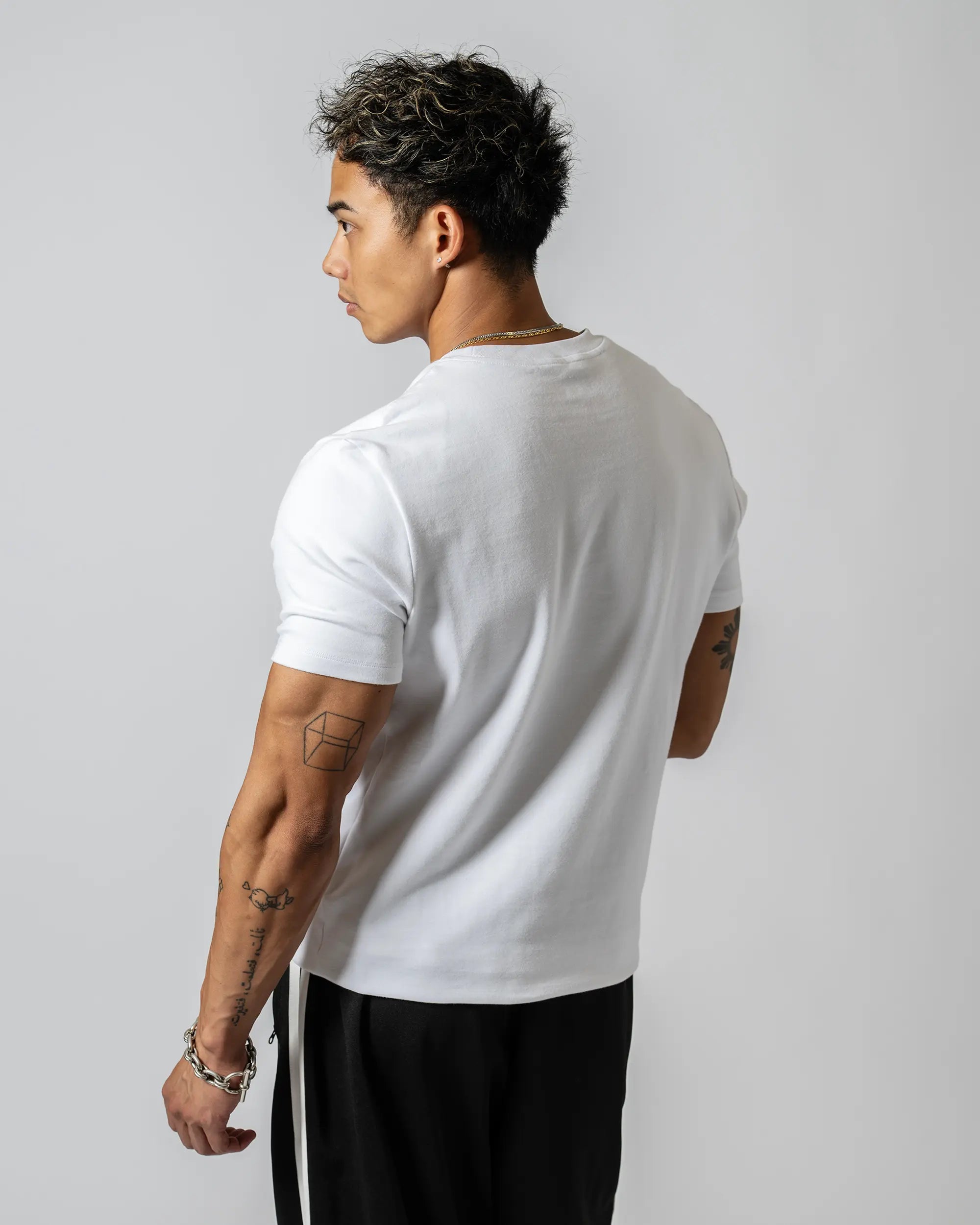 Pvot Flex Weight Athleisure T-Shirts (Off White)