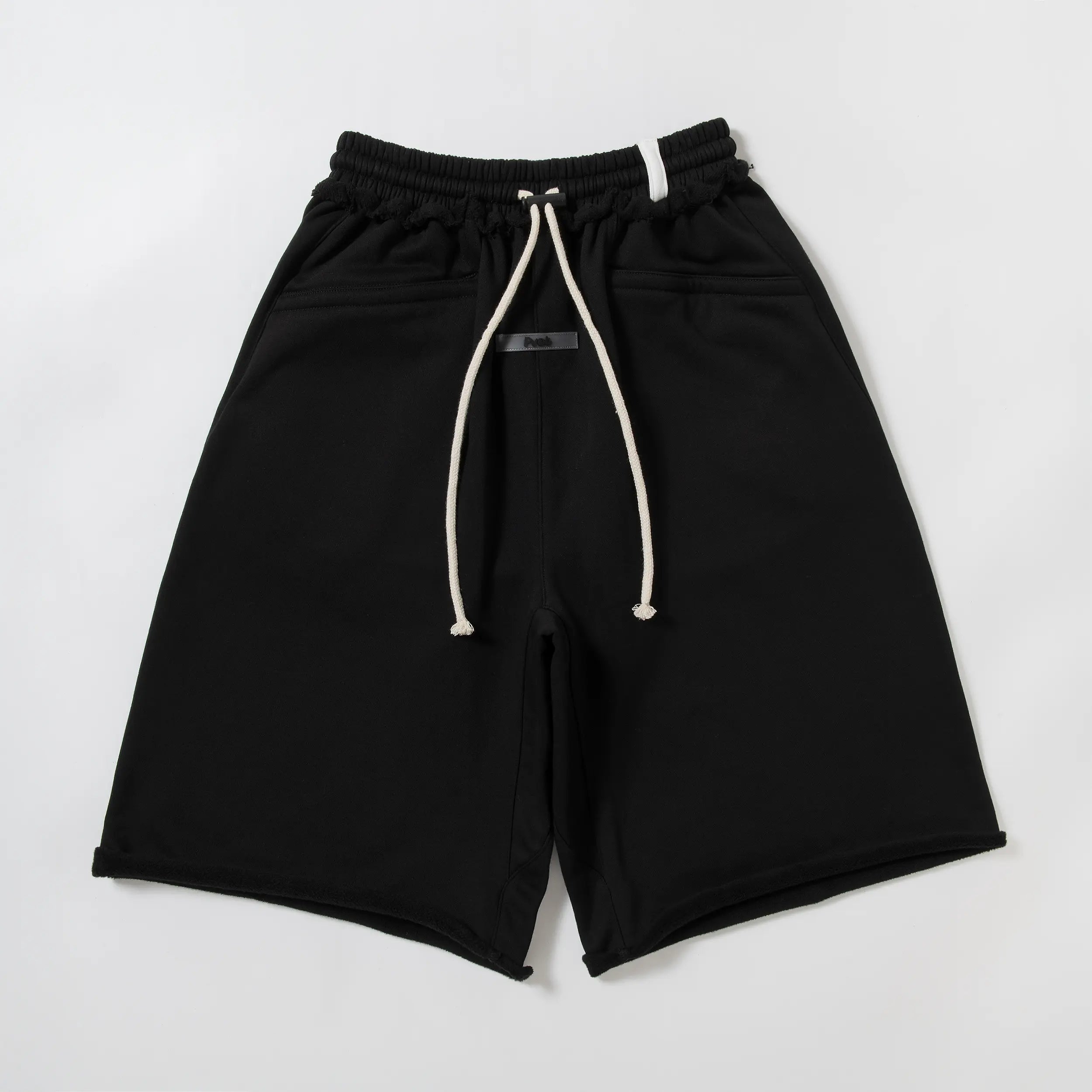 Pvot "Buff'd" Wide Sweat Shorts (Black)