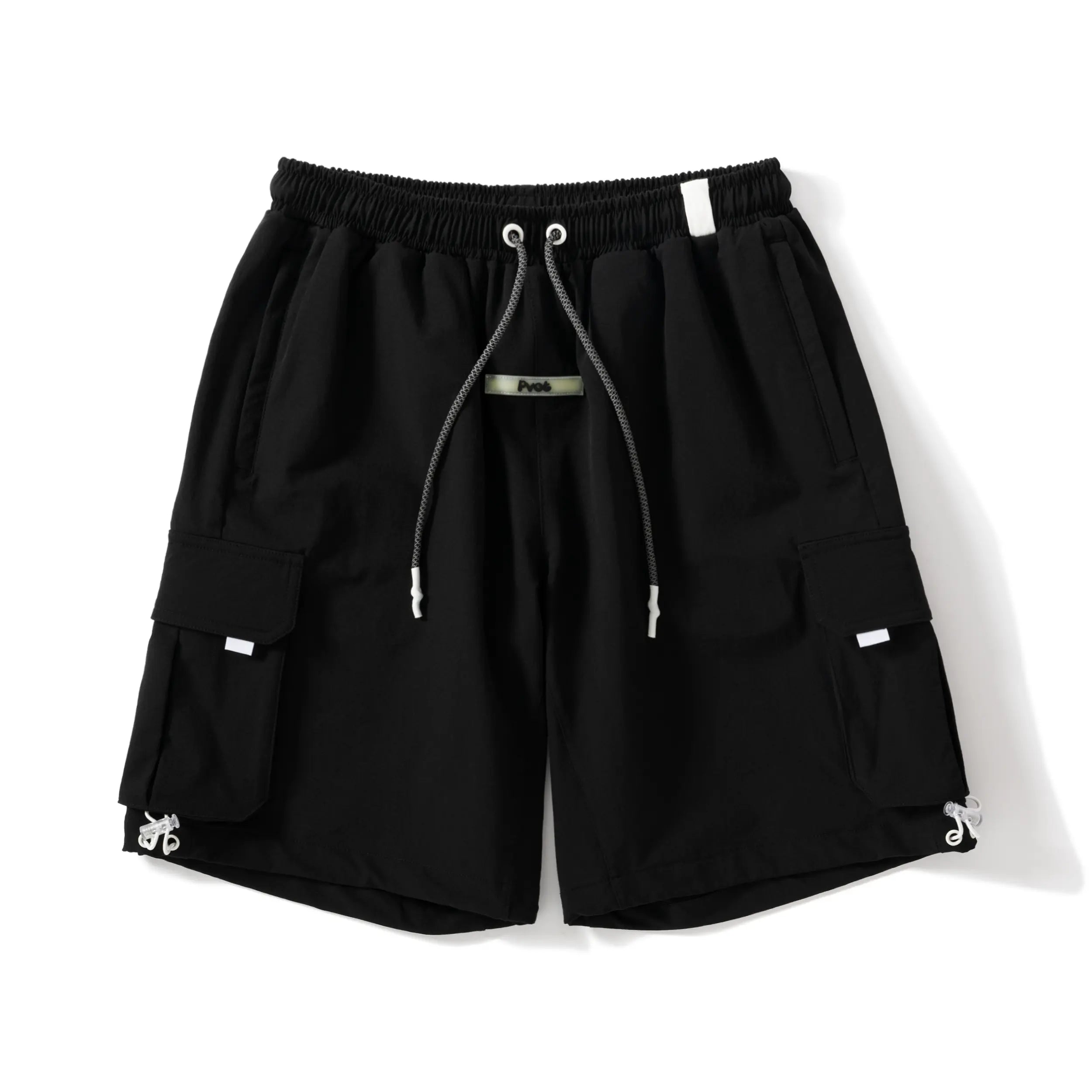 Pvot "Solitude" Cargo Shorts (Black)