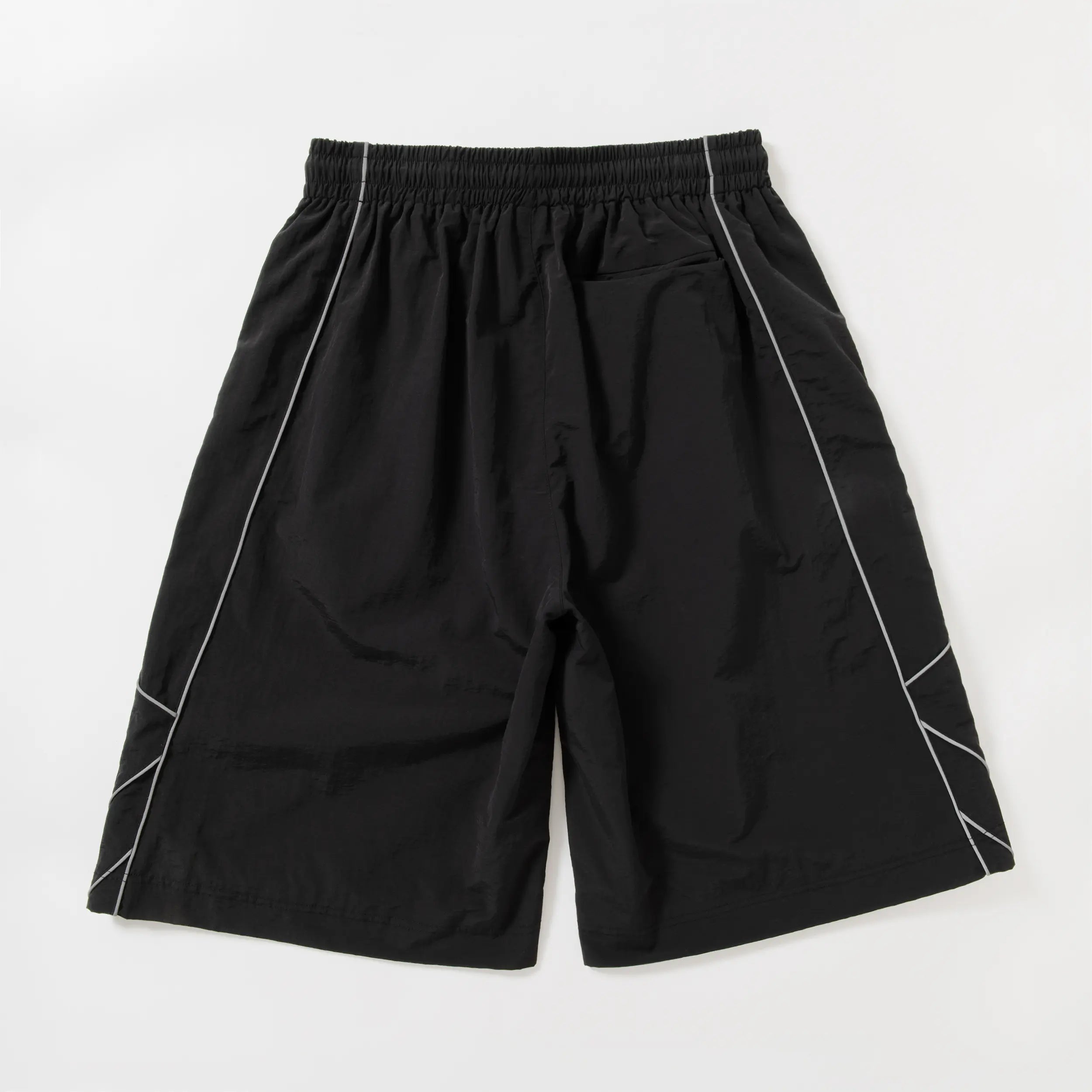 Pvot "Volux" Ref-Wide Nylon Shorts (Black)
