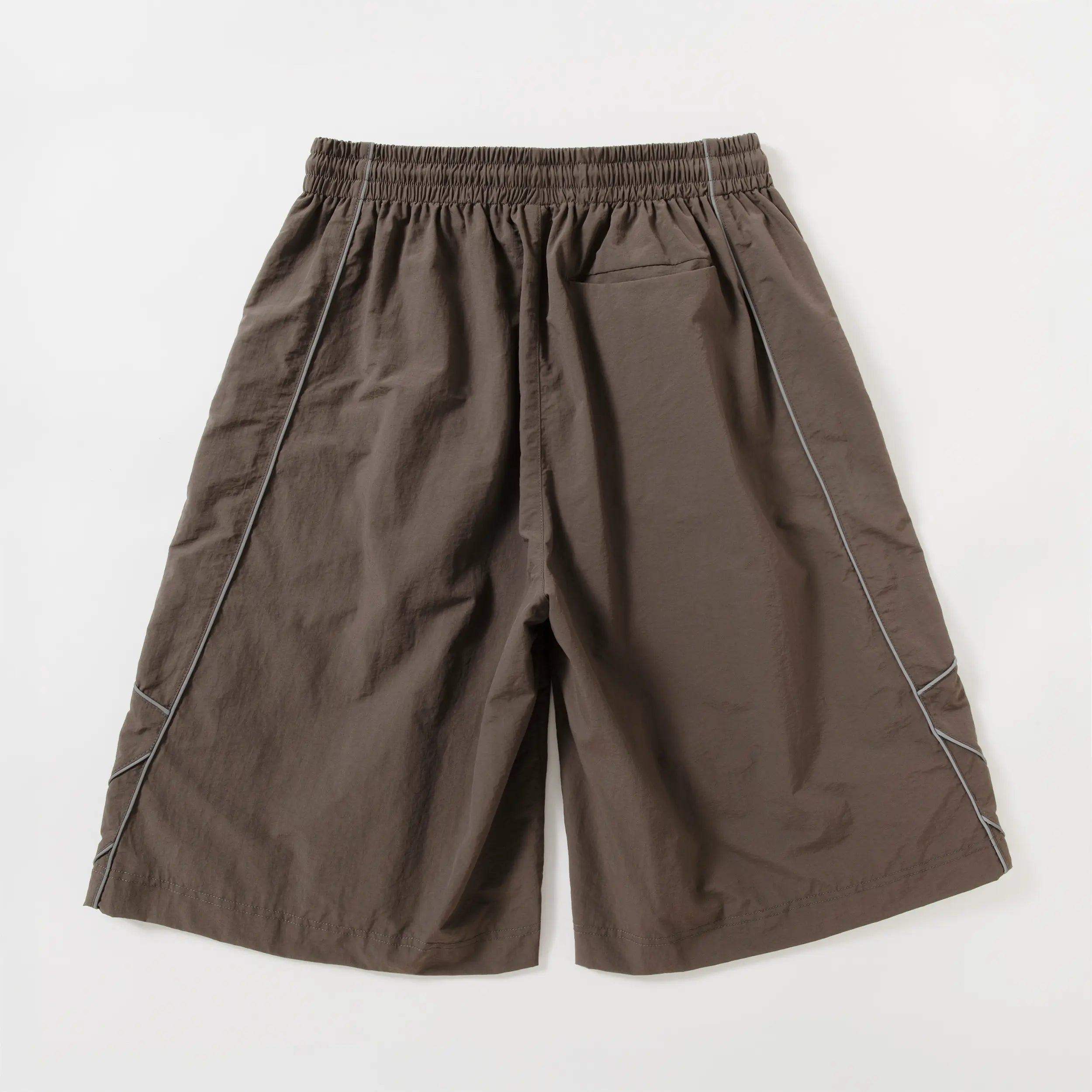 Pvot "Volux" Ref-Wide Nylon Shorts (Dust Charcoal)