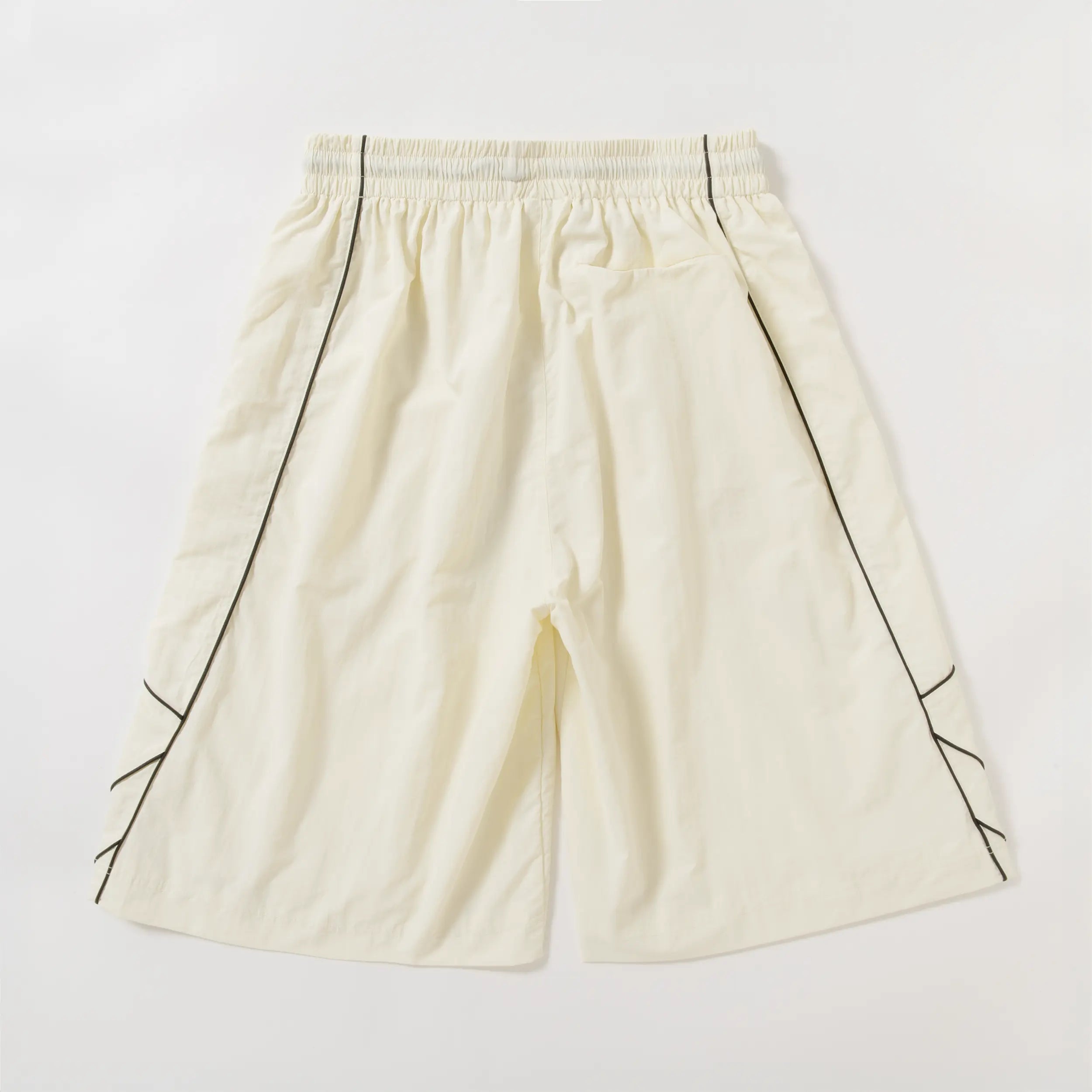 Pvot "Volux" Ref-Wide Nylon Shorts (Bone White)