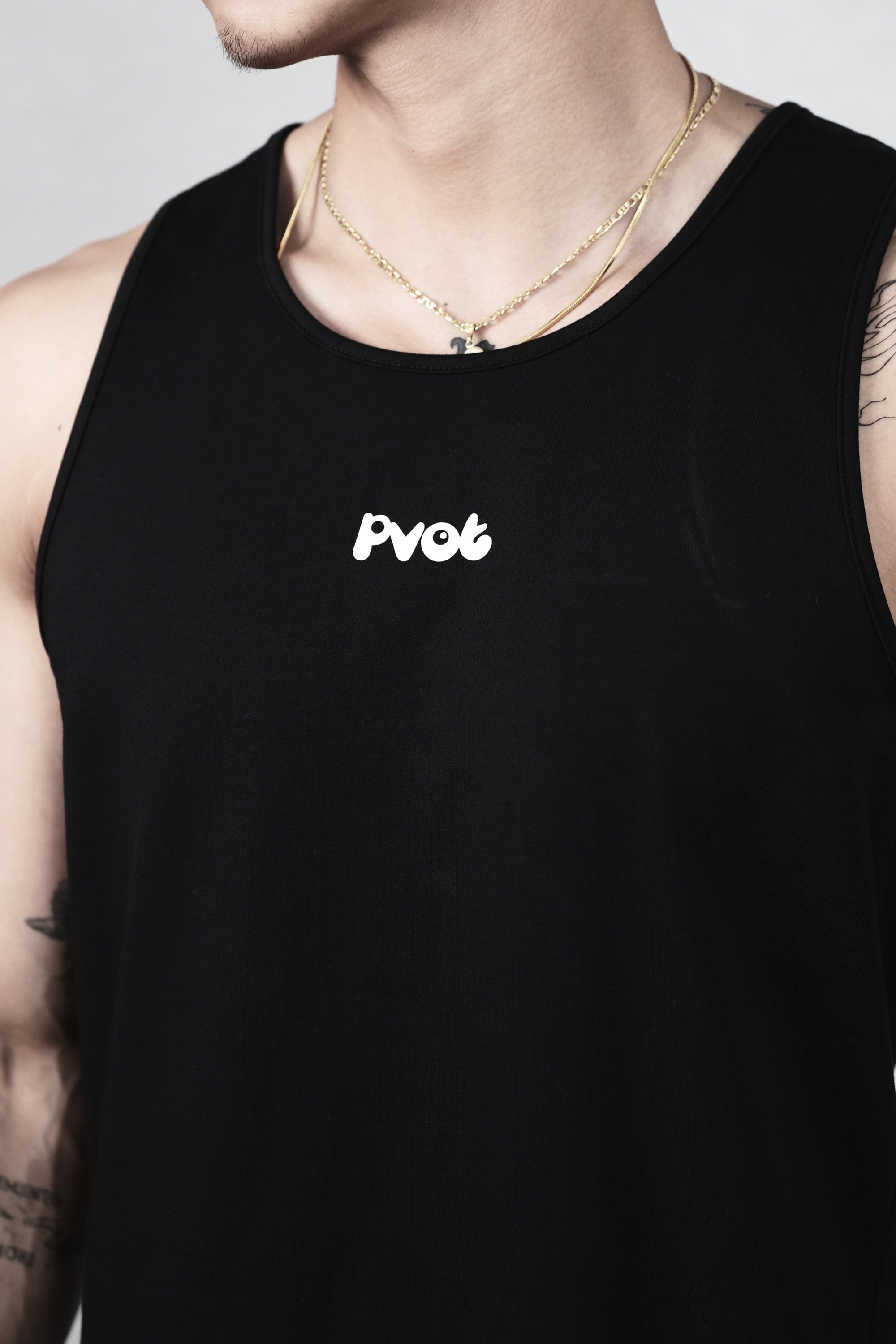 Pvot Athleisure Basic Tank (Black)