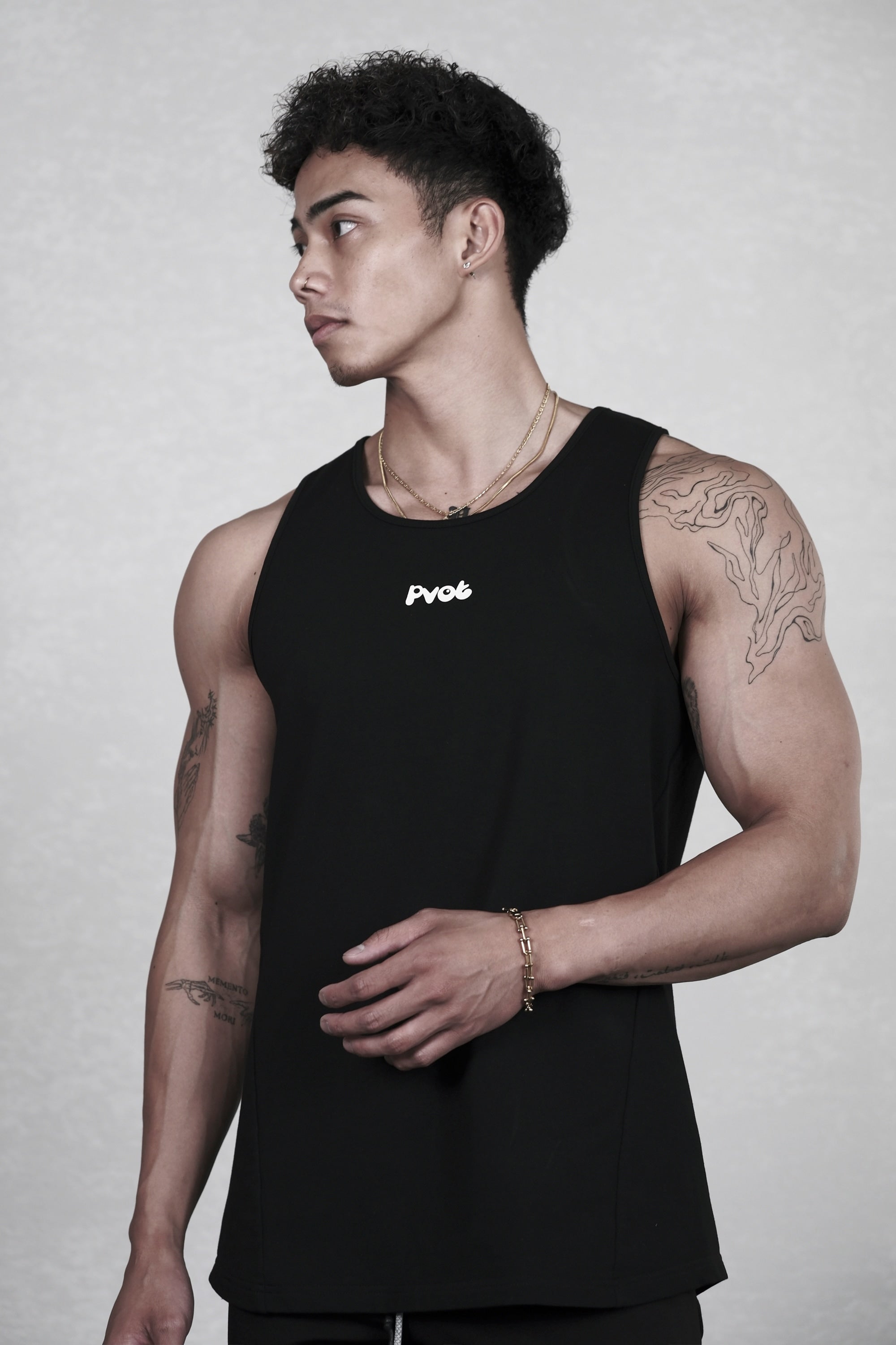 Pvot Athleisure Basic Tank (Black)