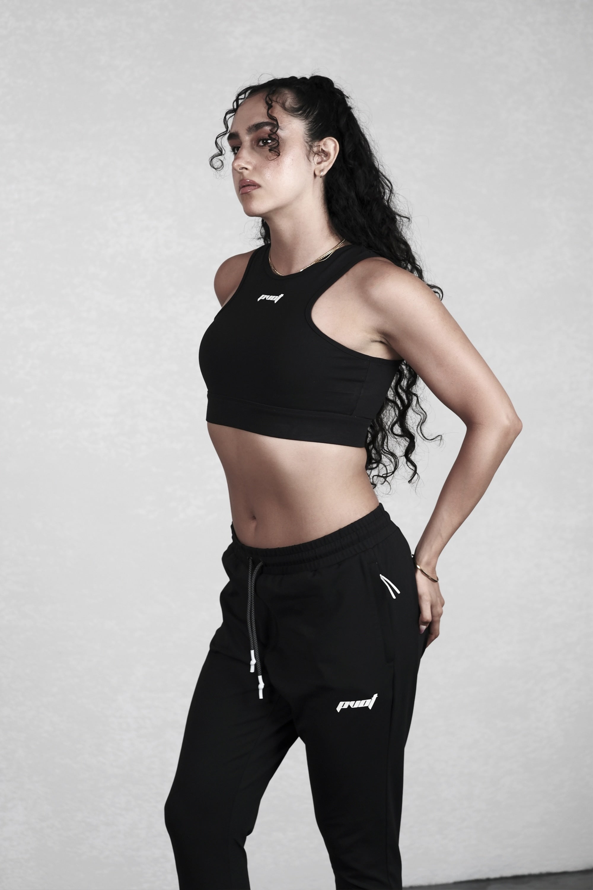 Pvot Athleisure Sports Bra (Black)