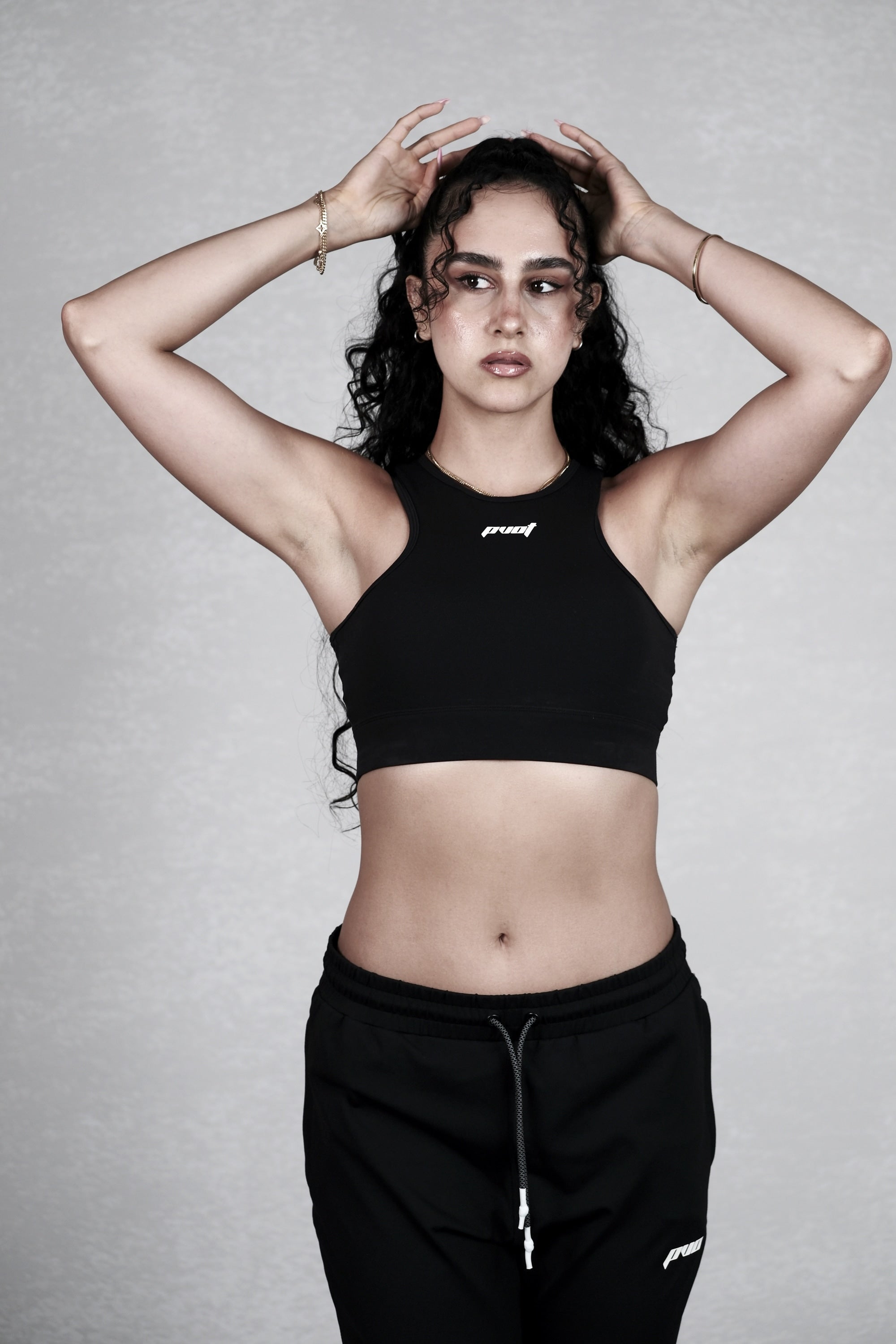 Pvot Athleisure Sports Bra (Black)