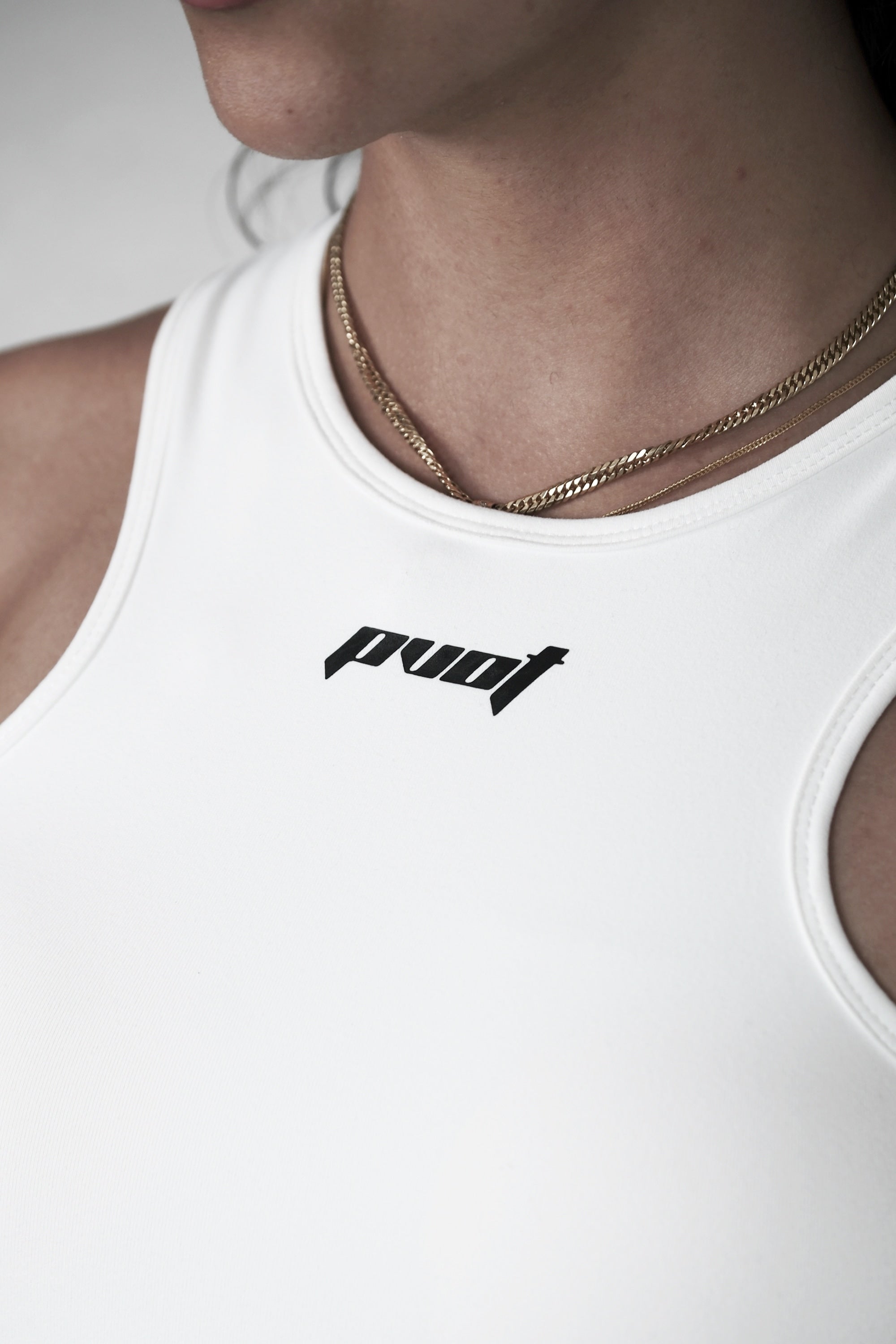 Pvot Athleisure Sports Bra (Off White)