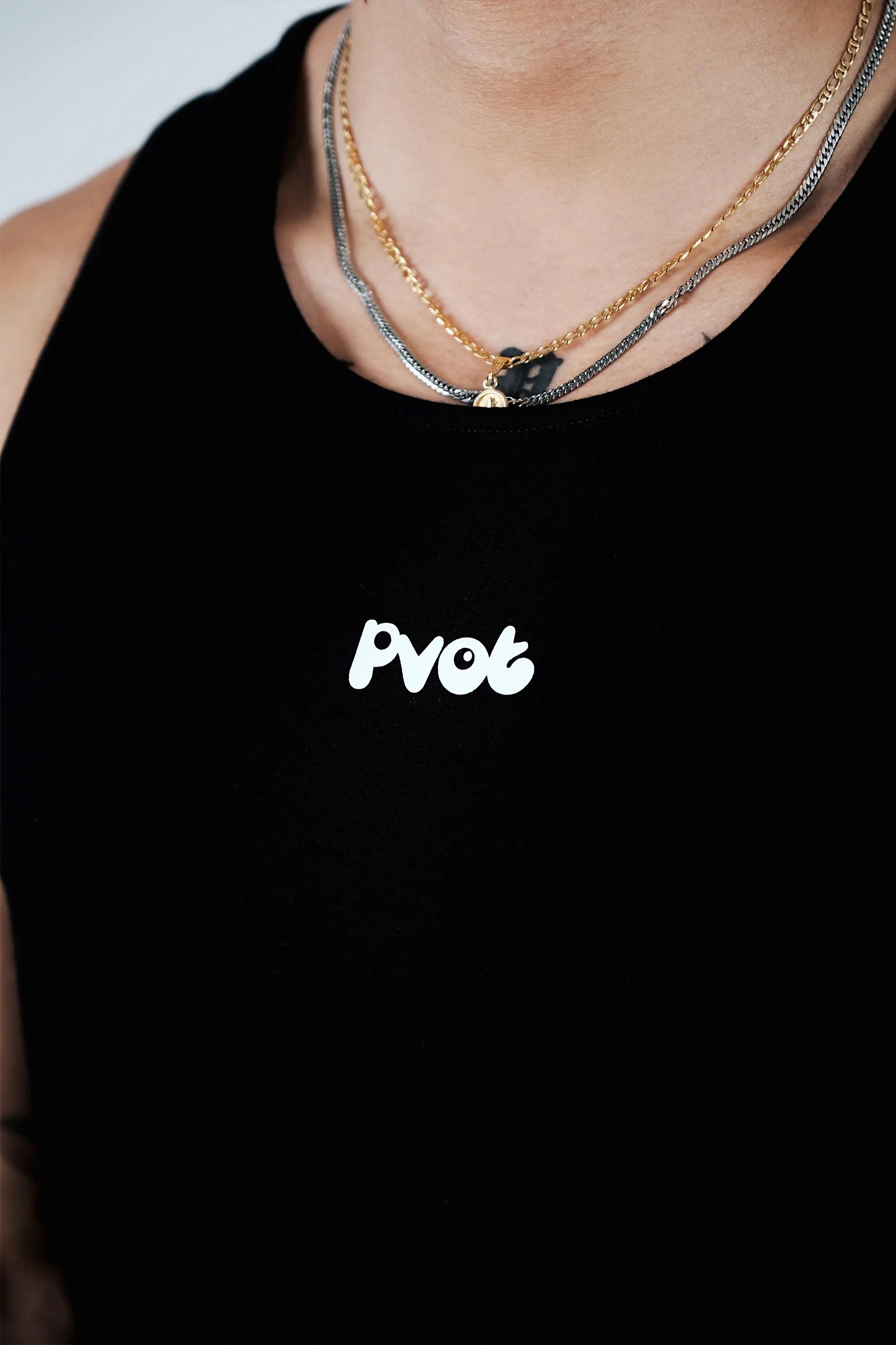 Pvot Athleisure Basic Tank Ver.2 (Black)