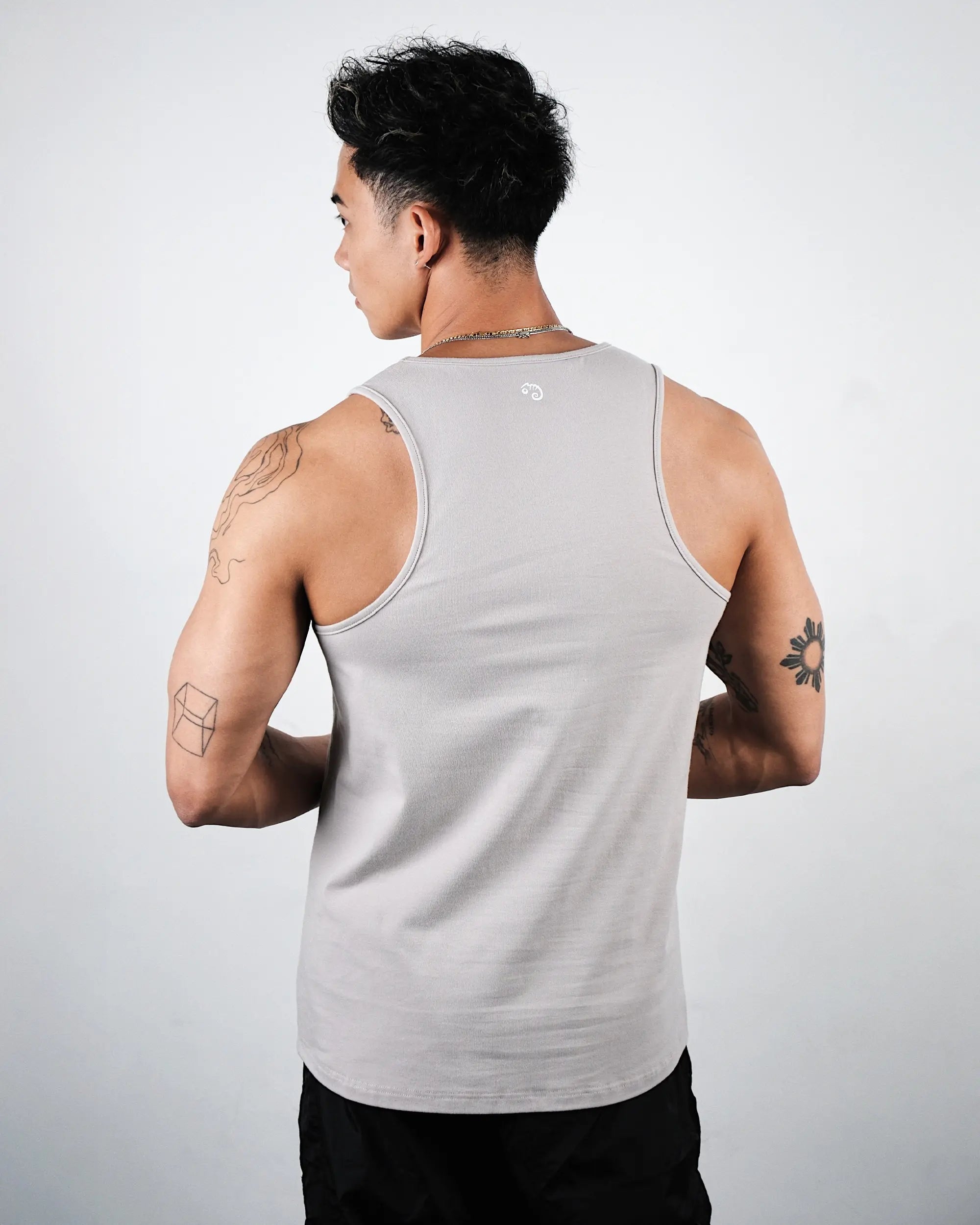 Pvot Athleisure Basic Tank Ver.2 (Light Gray)