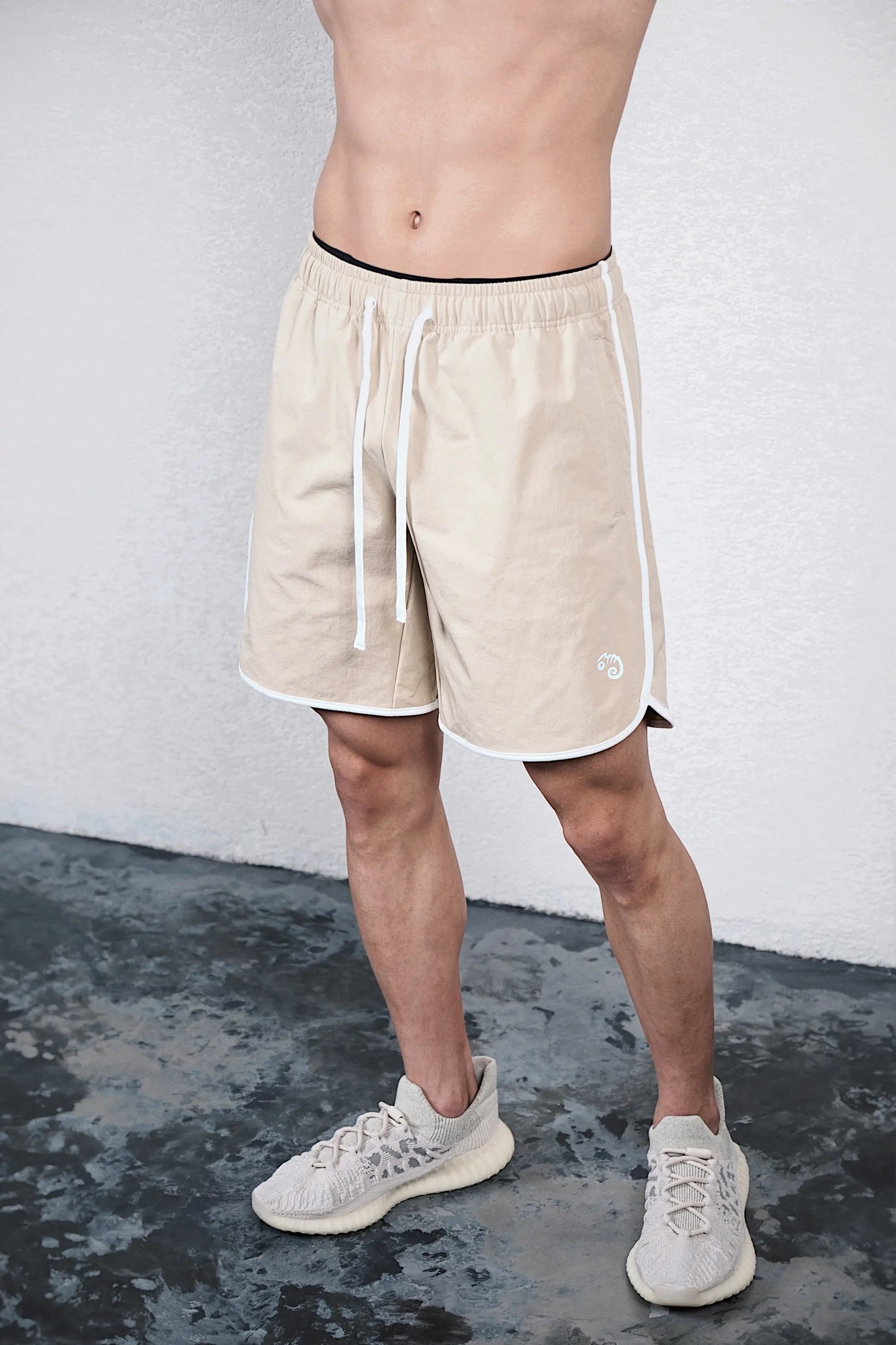 Pvot Athleisure Shorts (Beige) Pvot Athleisure Shorts (Beige)