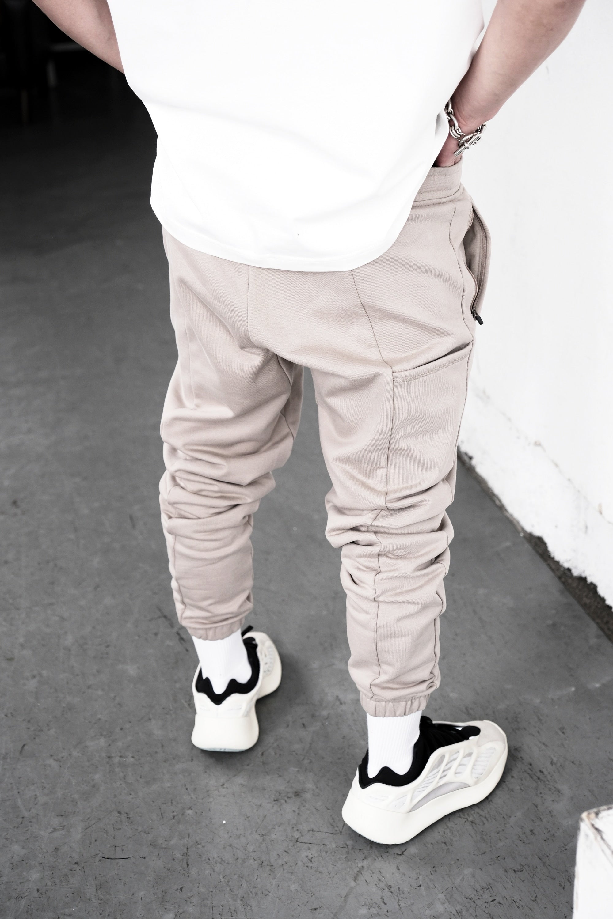 Pvot SBP Sweat Jogger Pants (Sand Beige)