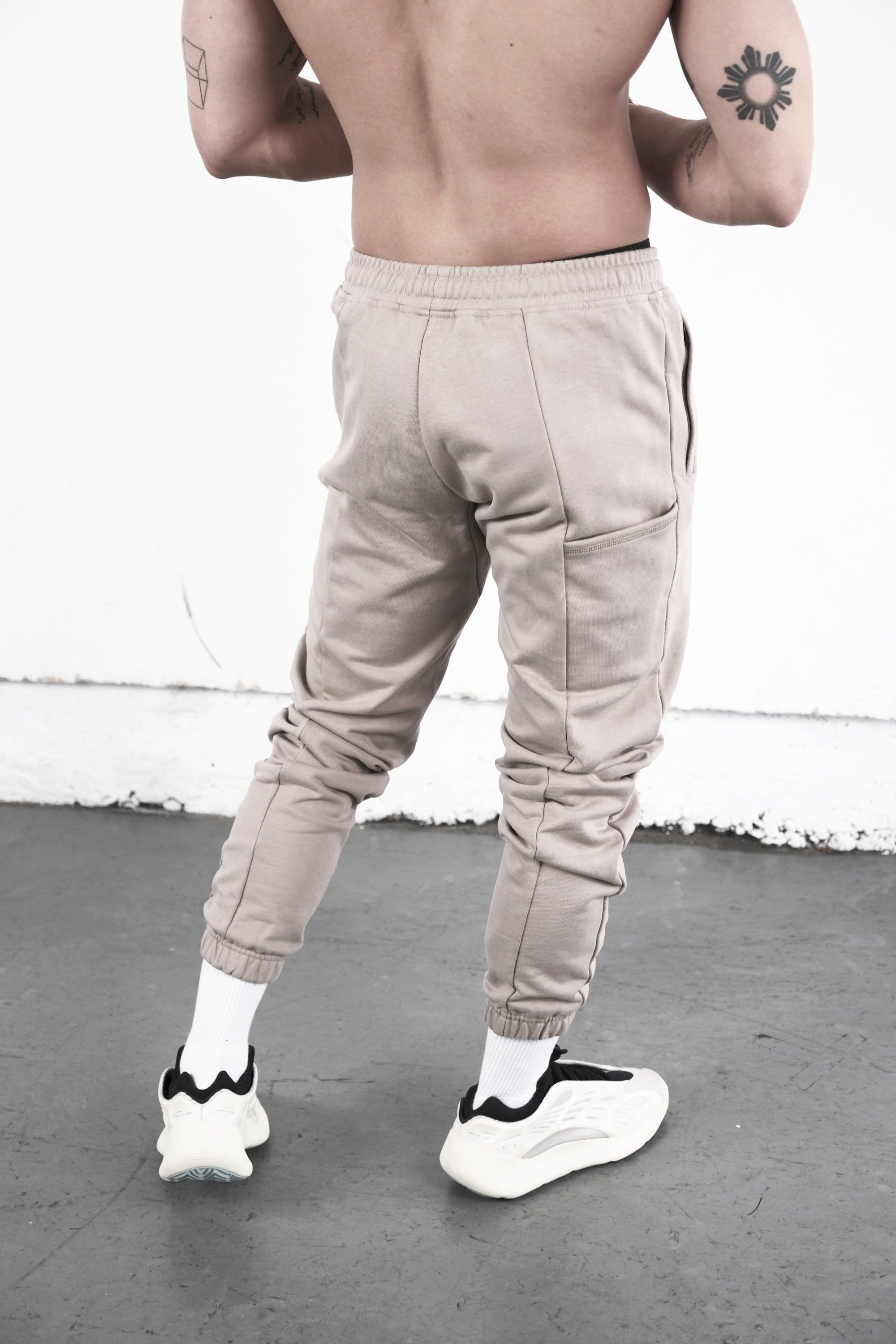 Pvot SBP Sweat Jogger Pants (Sand Beige)