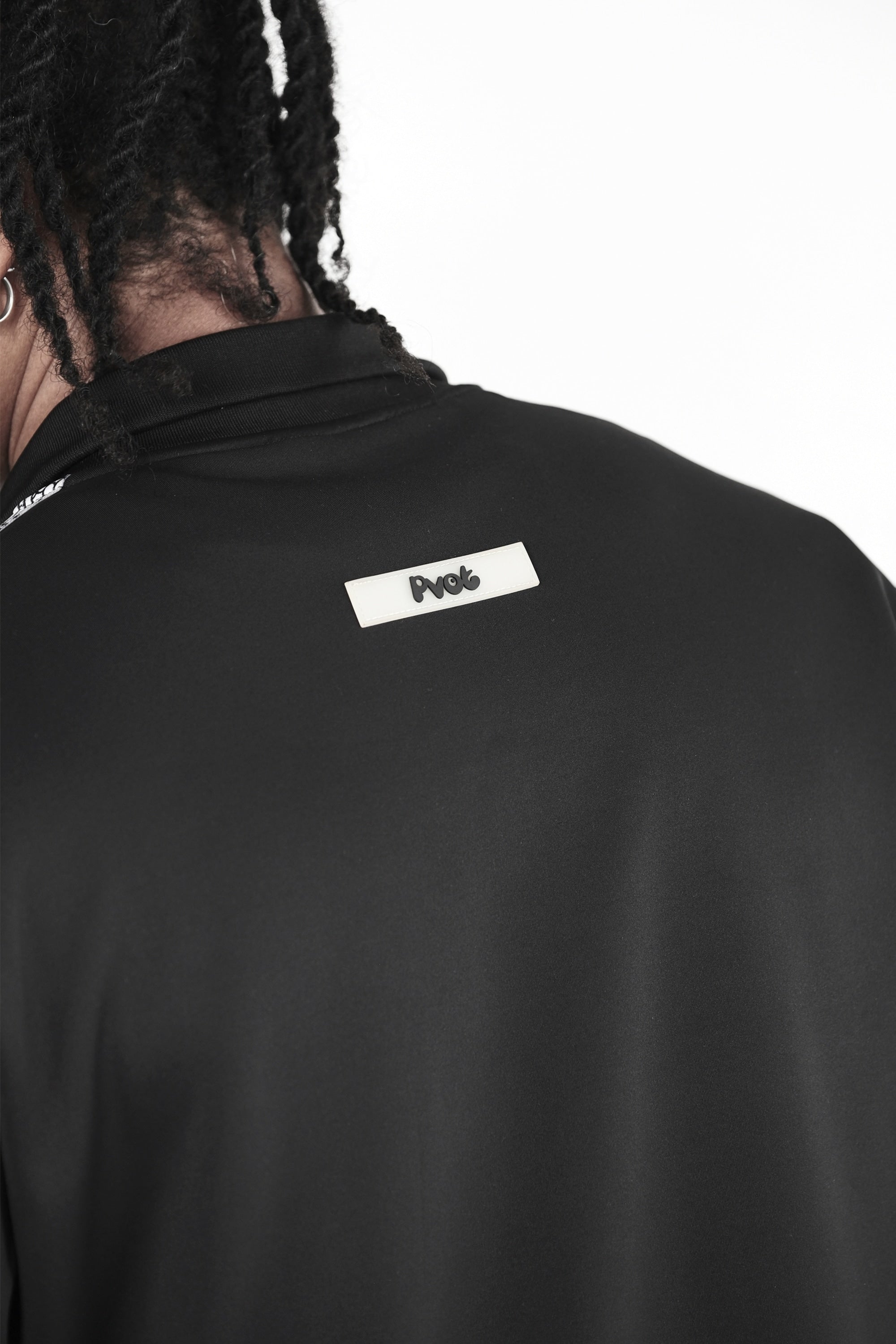 Pvot "01" Jersey Track Jacket (Black)