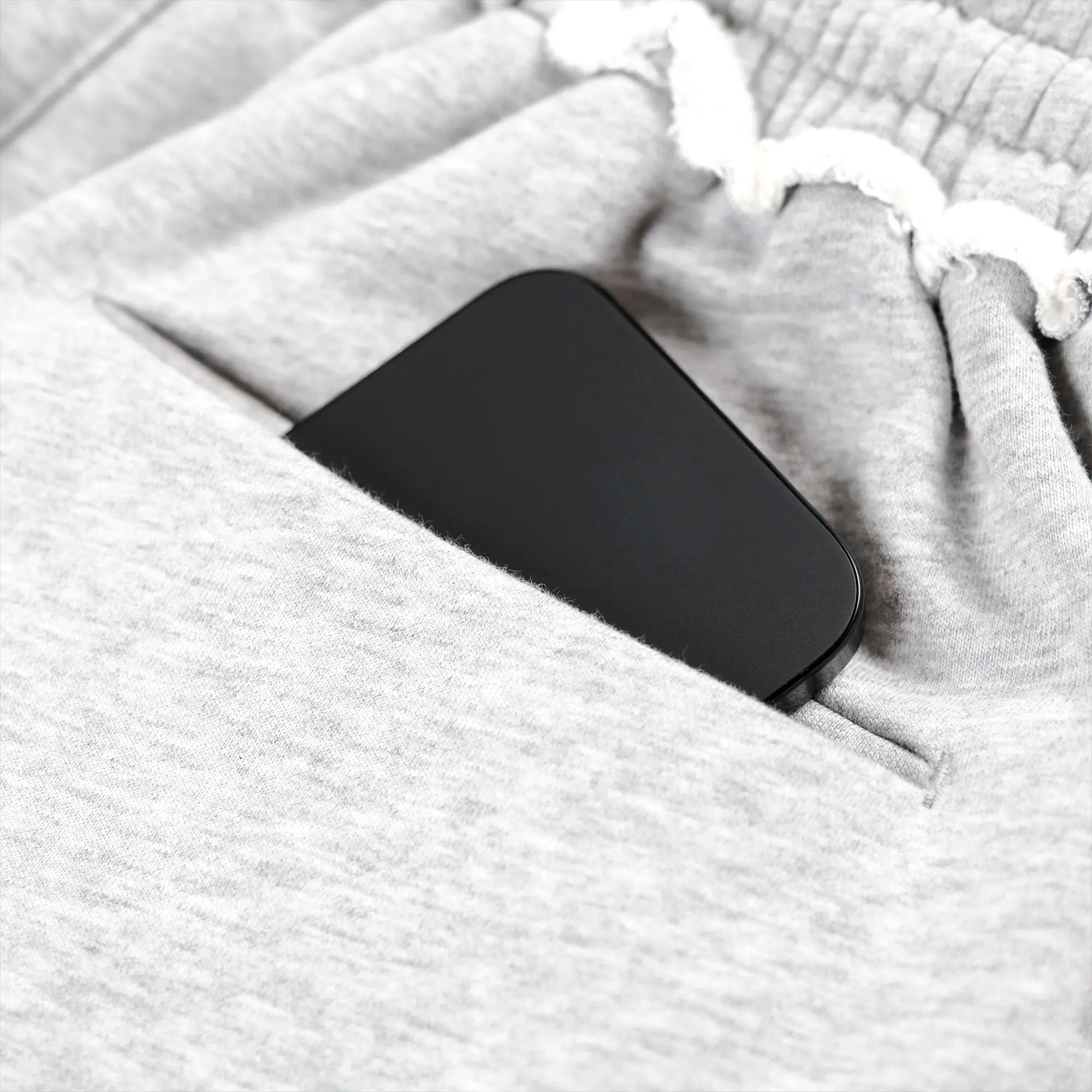 Pvot "Buff'd" Wide Sweat Shorts (Marble Gray)