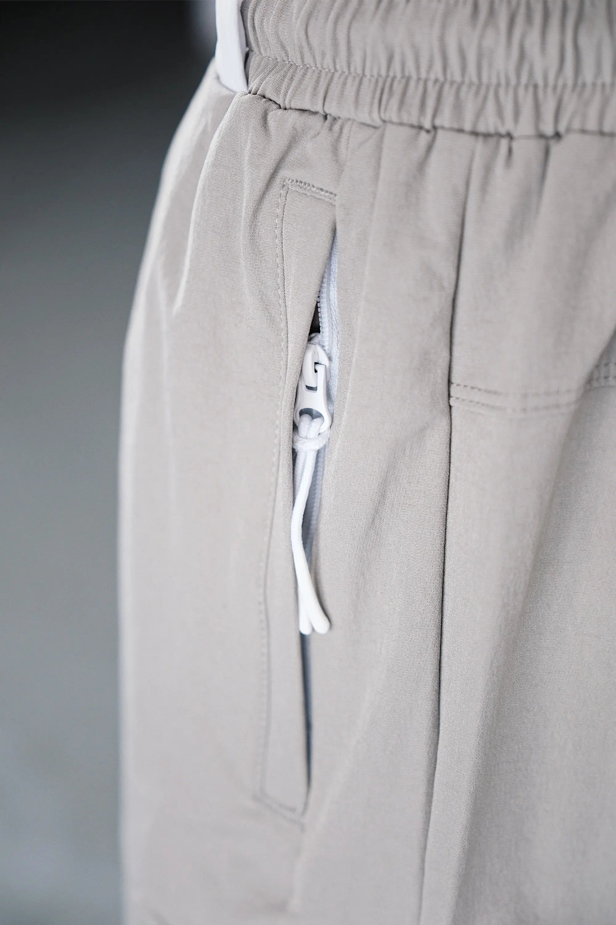 Pvot "Solitude" Cargo Shorts (Light Gray)