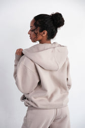 Pvot "OG" Zip Hoodie (Sand Beige)