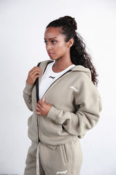 Pvot "OG" Zip Hoodie (Pastel Olive)
