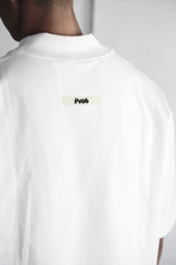 Pvot Mock Neck T-Shirts (White)